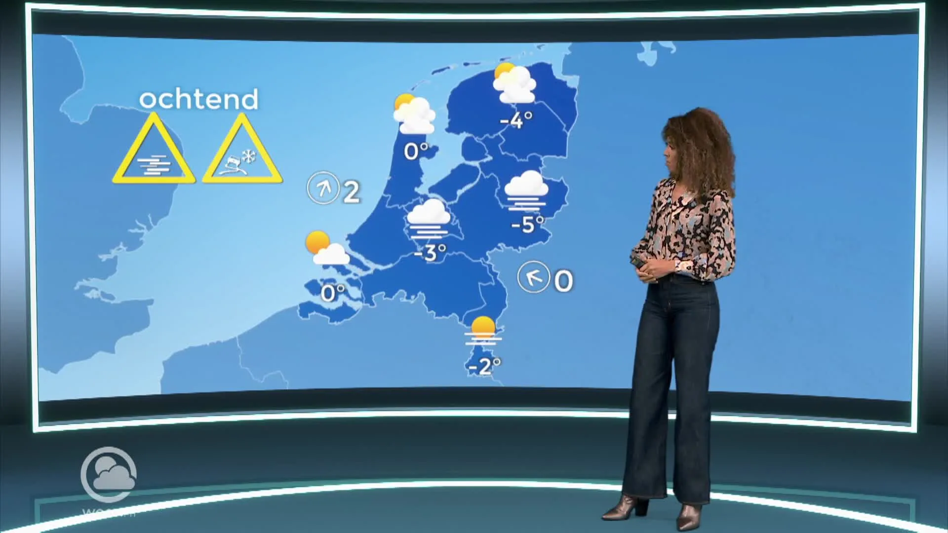 Weerbericht dinsdag 21 december 2021