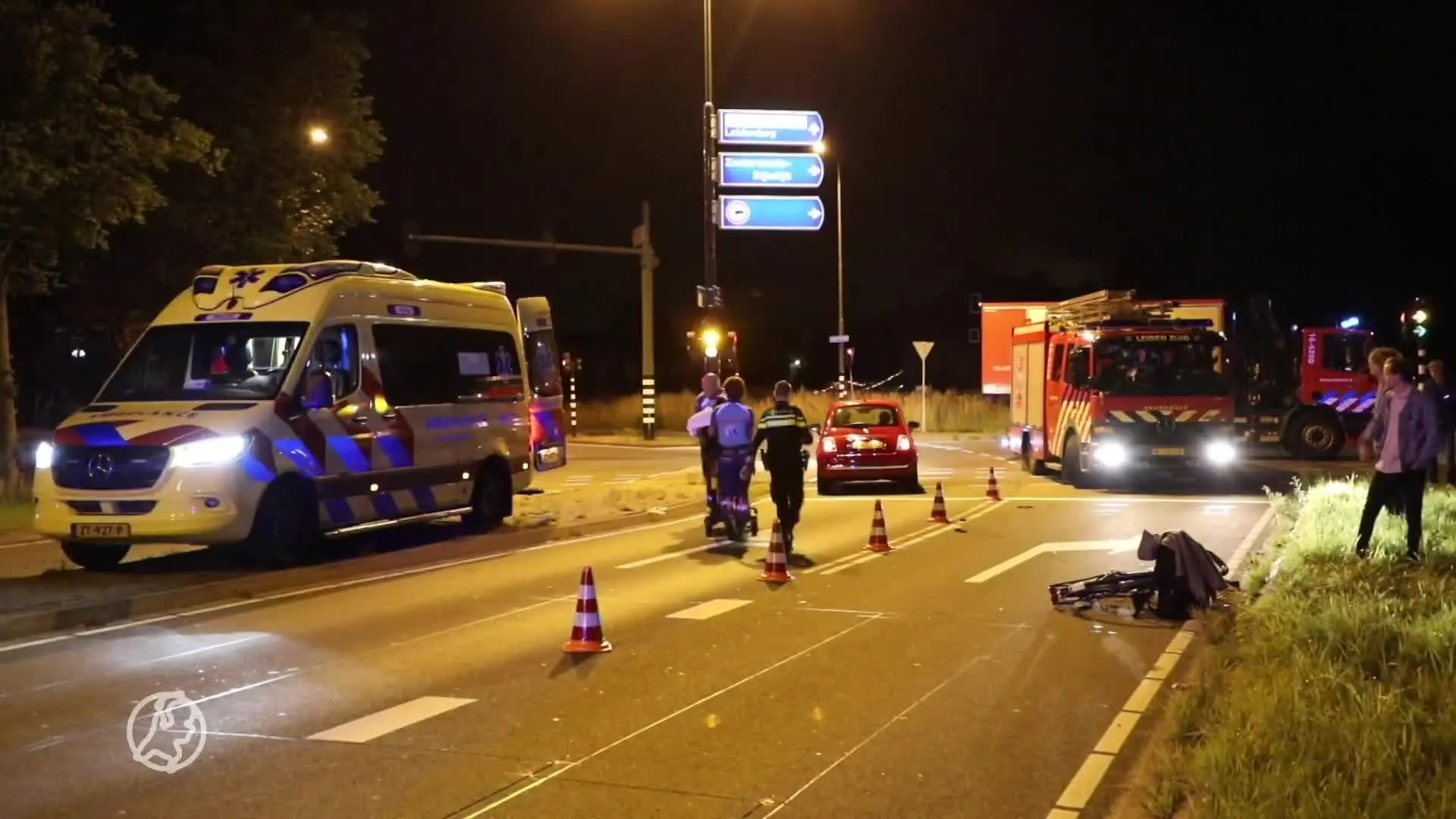 Fietser ernstig gewond bij ongeval, bestuurder rijdt door