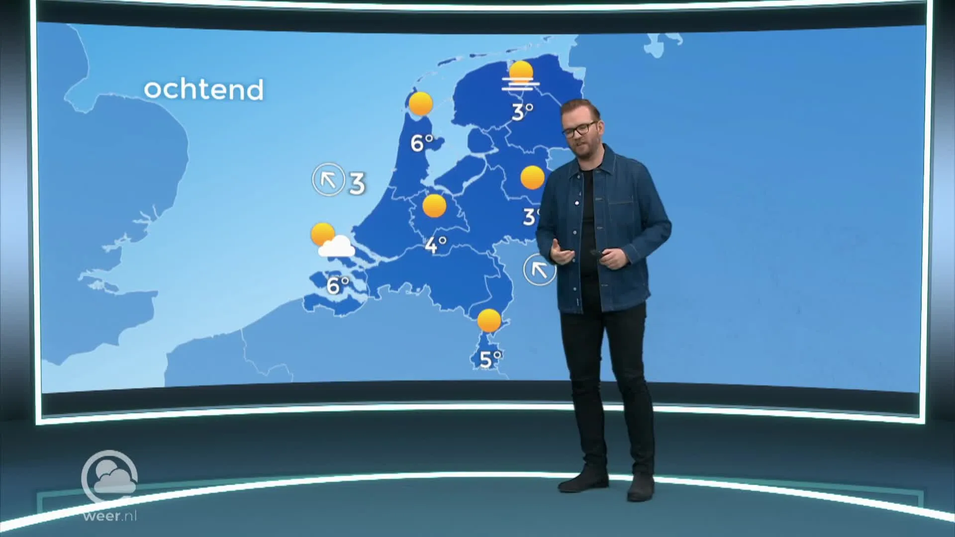 Weerbericht maandag 14 november 2022