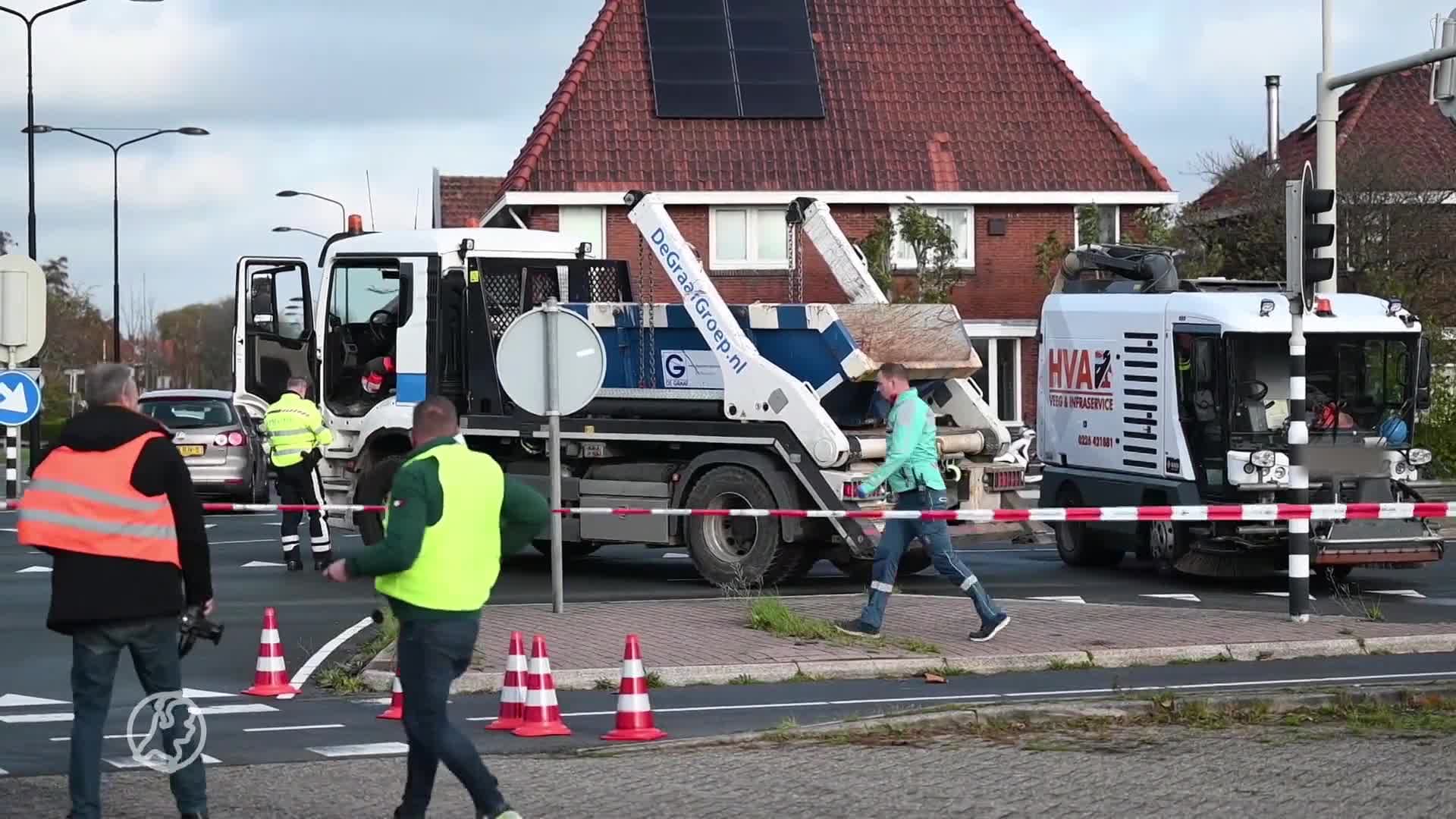 Vrouw (75) overleden na aanrijding met vrachtwagen in Krommenie