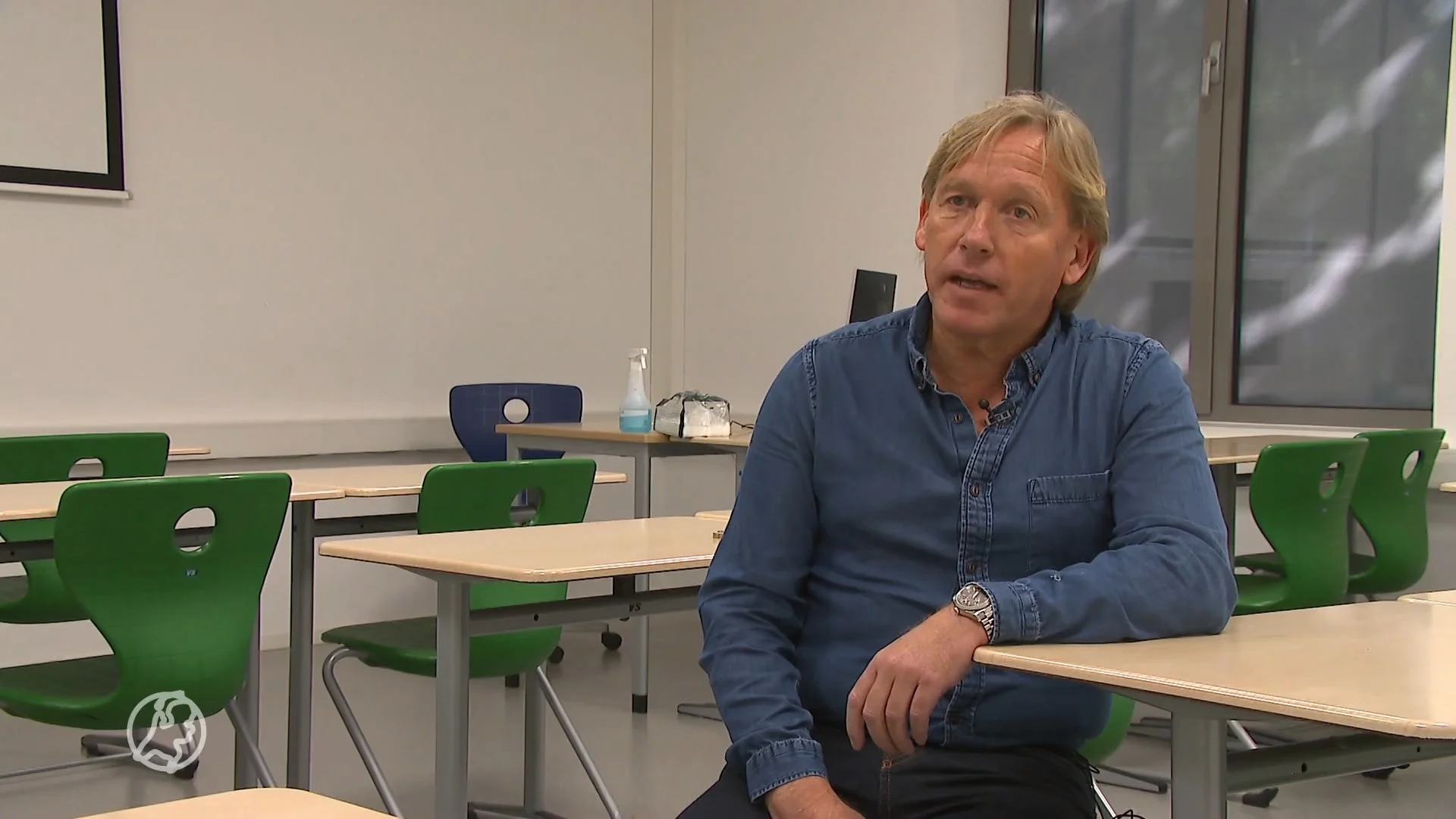 Oud-profvoetballer Eric van der Luer maakte carrièreswitch en is nu mentor op het mbo