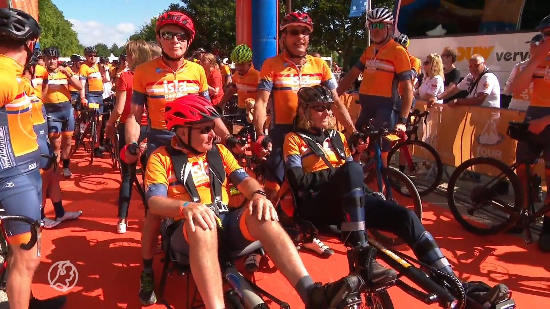 Op Mont Ventoux ruim 1,6 miljoen bijeen gesport voor strijd tegen ALS