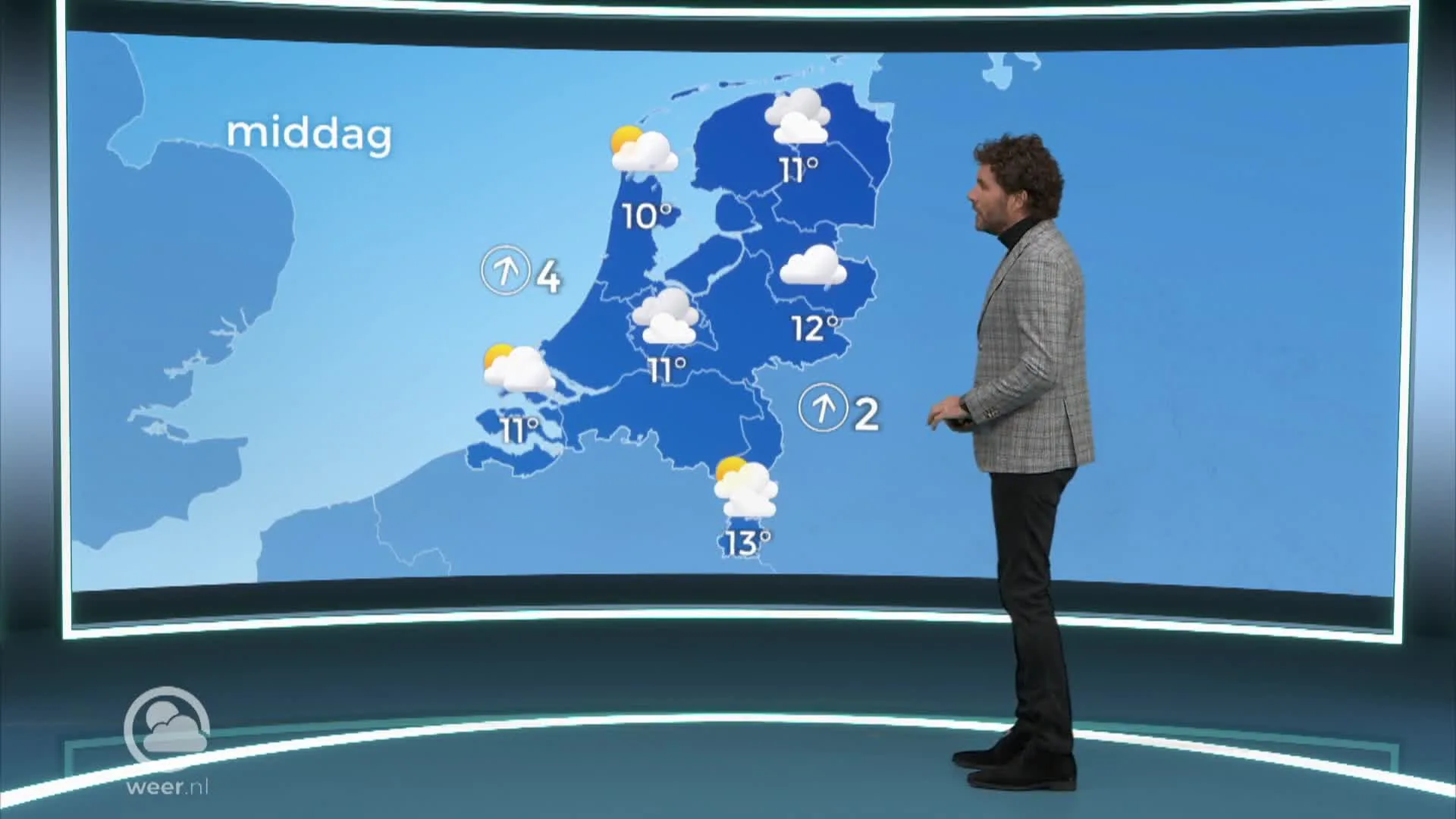 Weerbericht woensdag 22 februari 2023