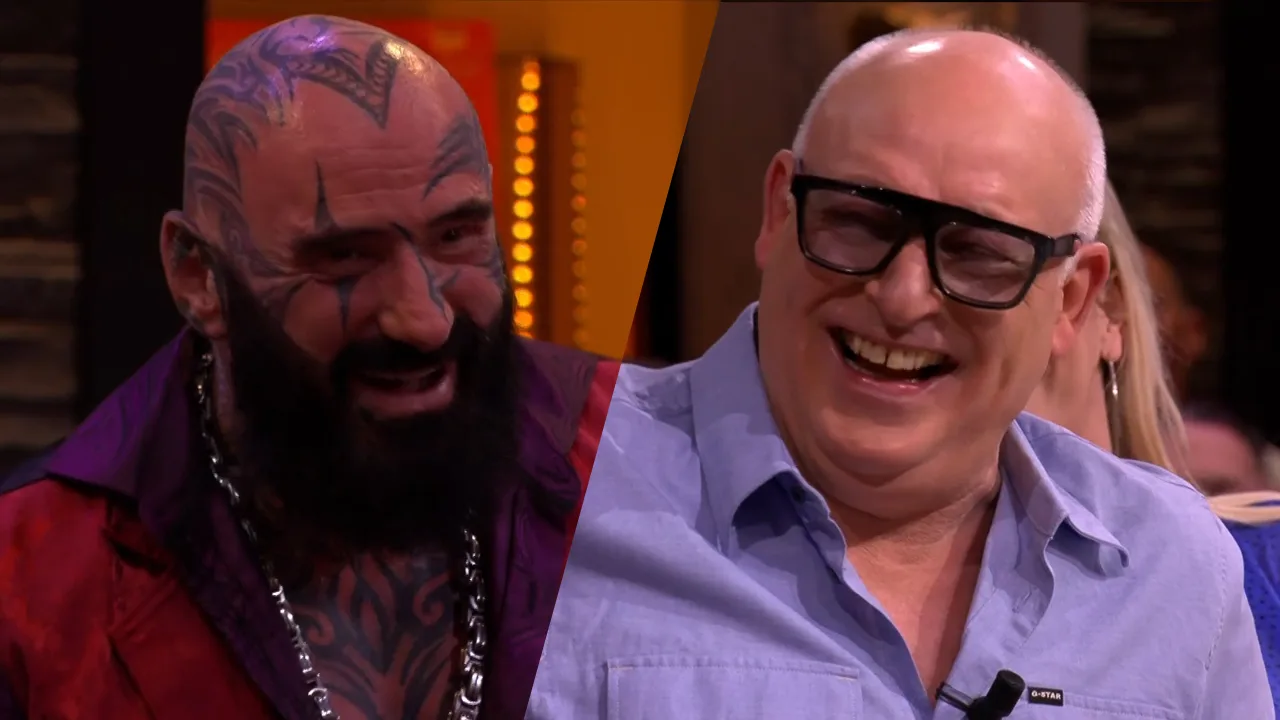 René grapt tegen man vol tatoeages: 'Je moet nu stoppen, hoor!'