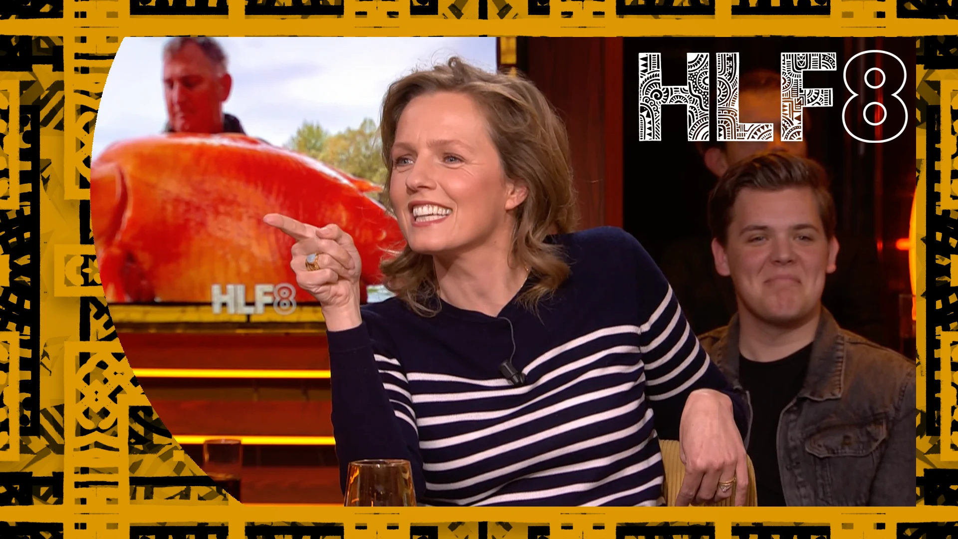 Leonie over zware goudvis: "Nog zwaarder dan Jack"