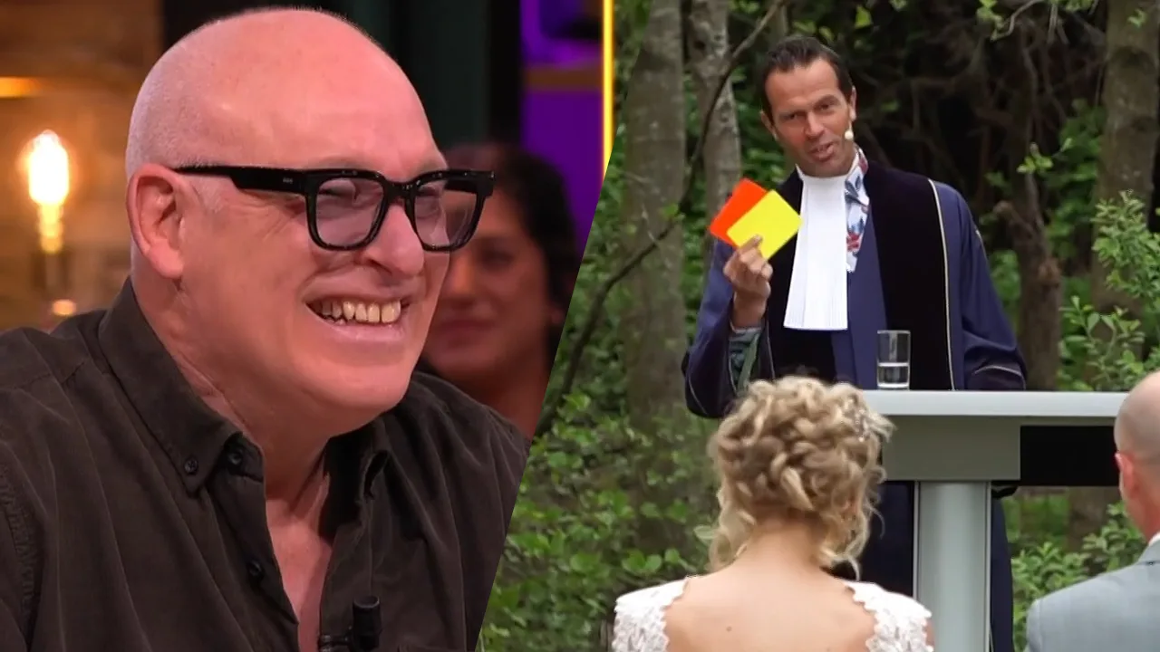 René ziet Bas Nijhuis debuut maken als trouwambtenaar: 'Leuk man!'