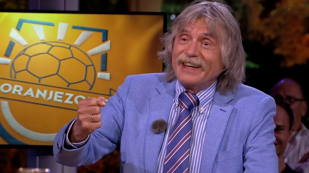 Johan moest lachen om dronken Engelse supporter