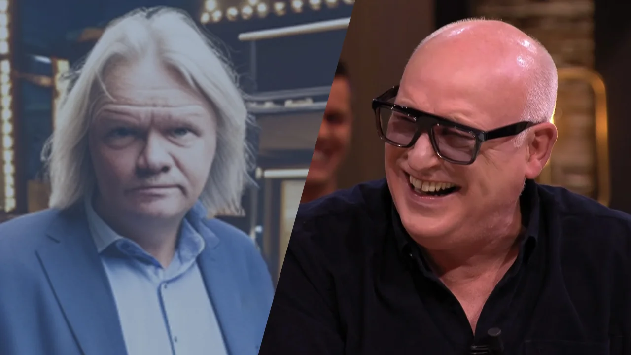 René ziet ‘kunstwerk’ van Johan: ‘Dat is Rob Bolland!’