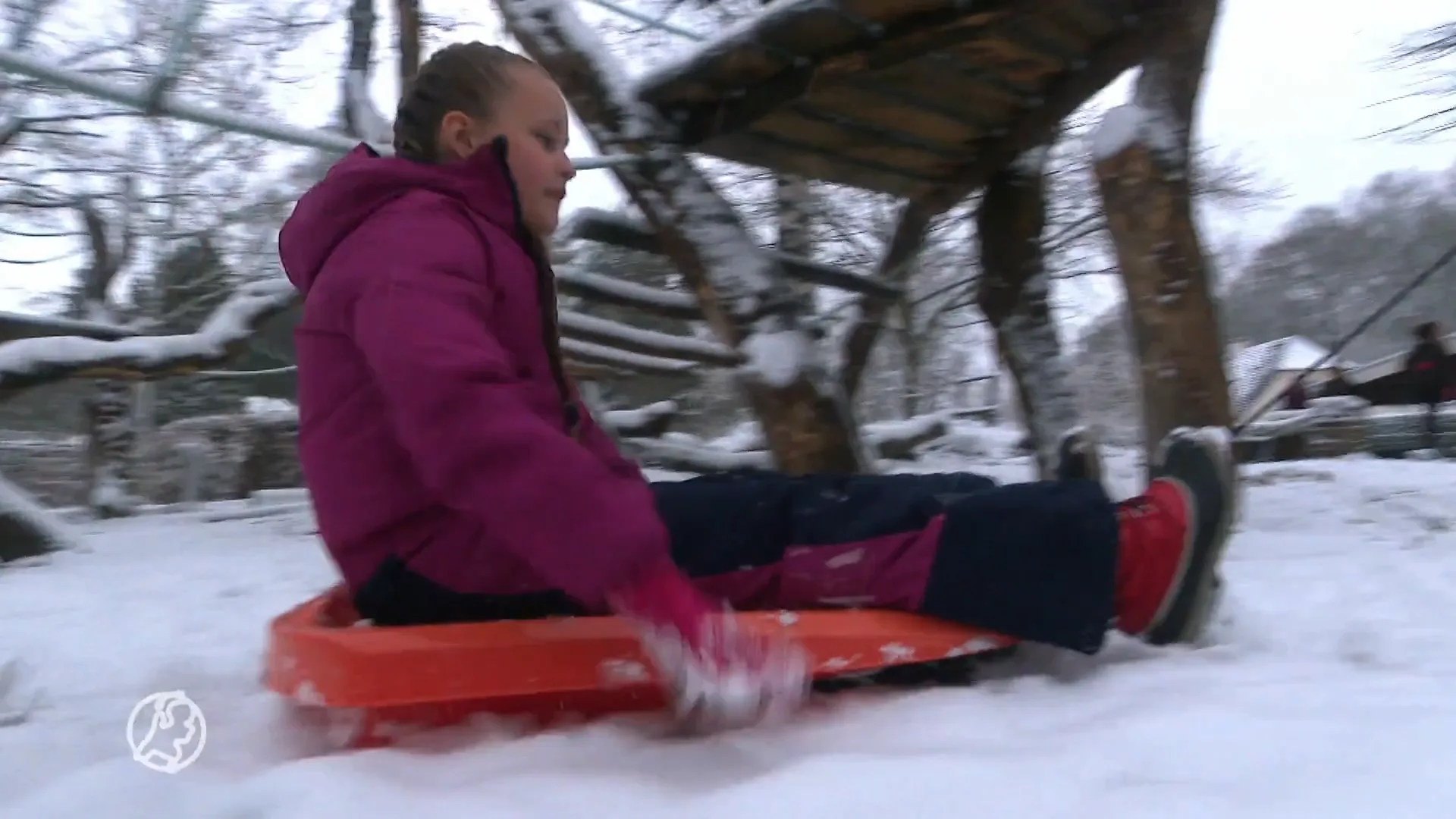 Nederland geniet winters landschap dankzij unieke aprilsneeuw