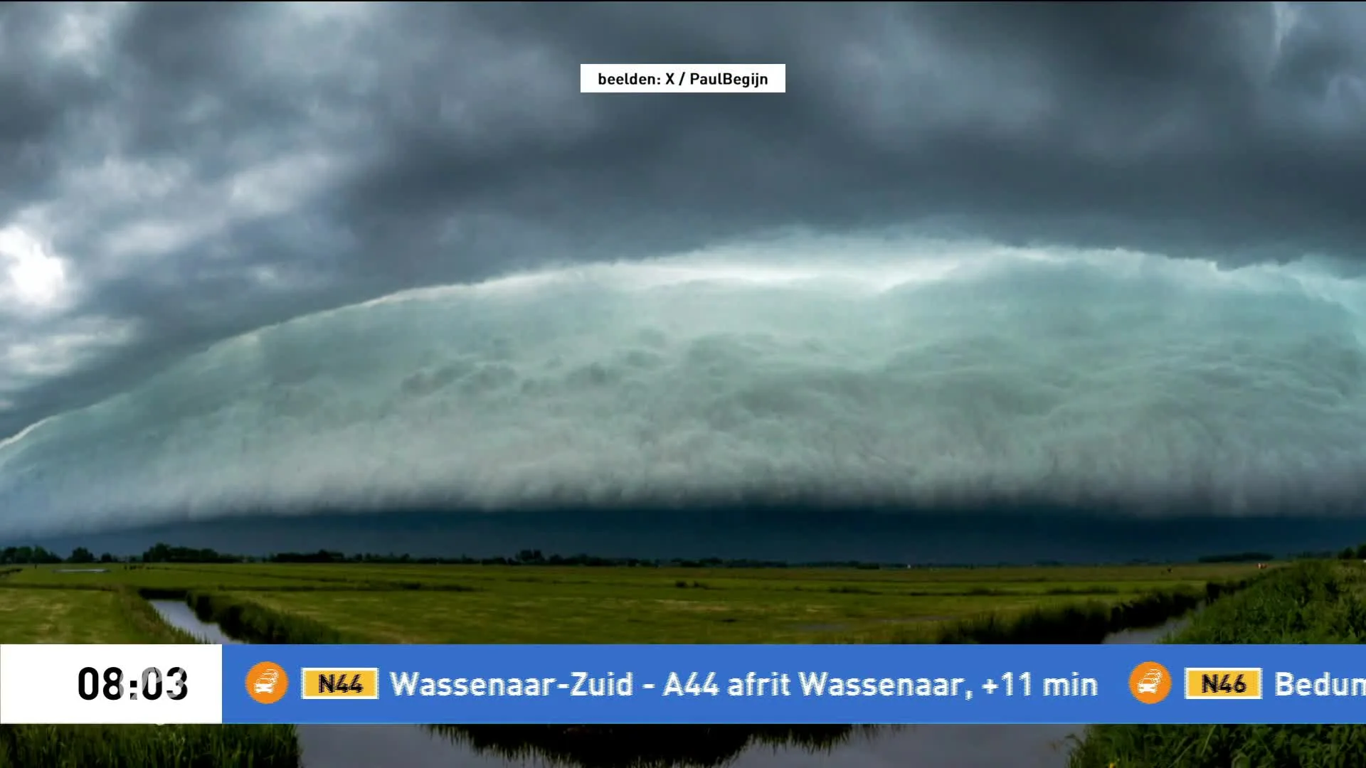 Bijzondere wolk gespot!
