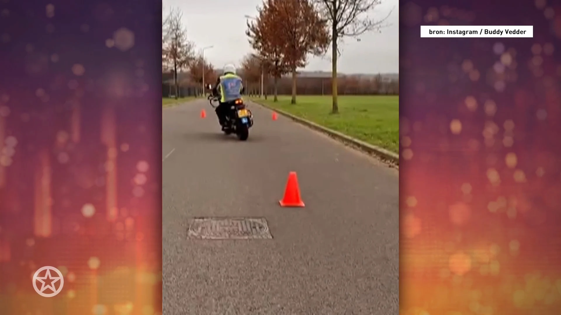 Buddy Vedder heeft zijn motorrijbewijs