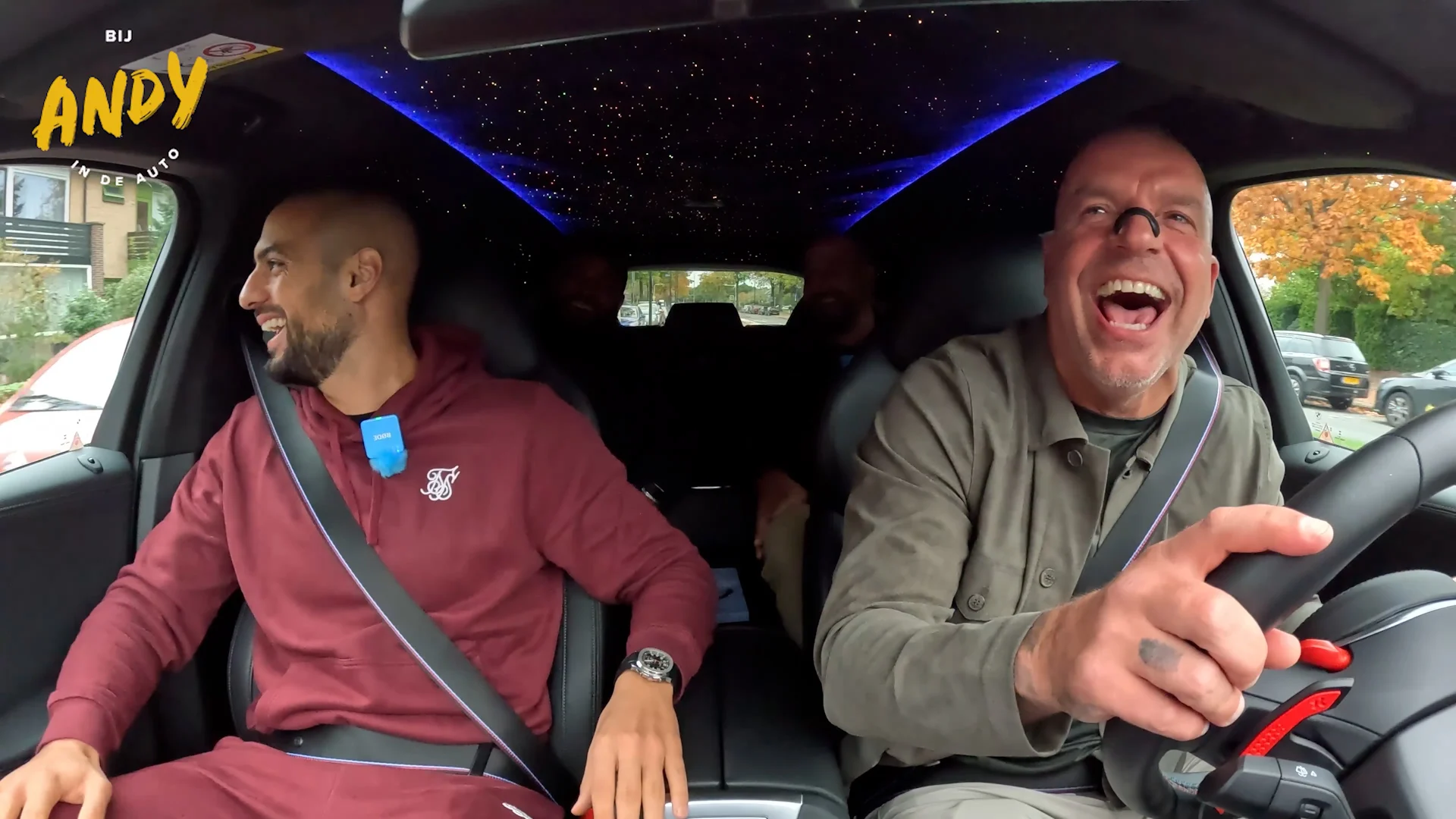 Sofyan Amrabat, Nabil Khachab & Mahmoud El Boustati