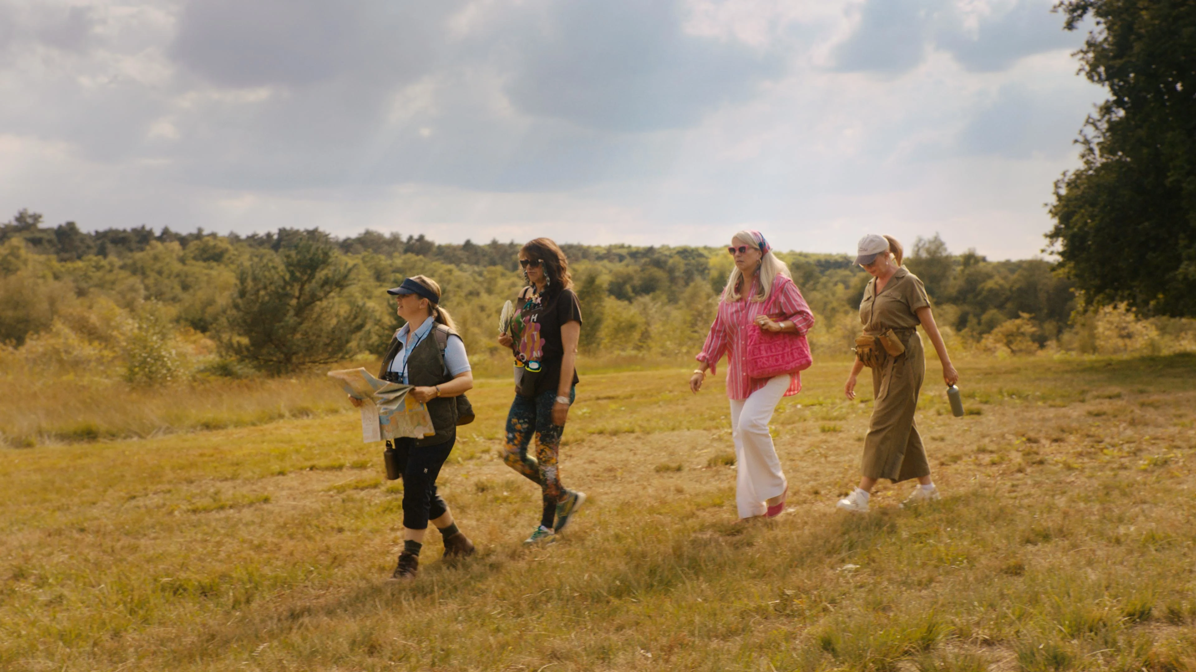 De paden op, de lanen in