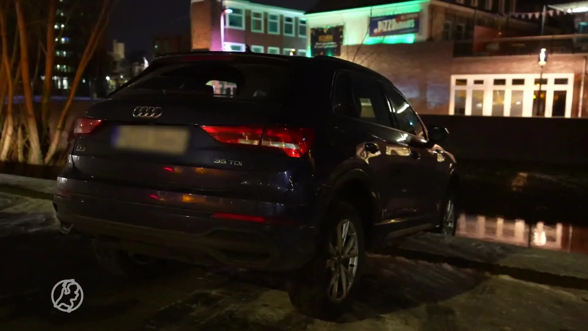 Dronken Duitser rijdt bijna van kademuur in uitgaansgebied Eindhoven