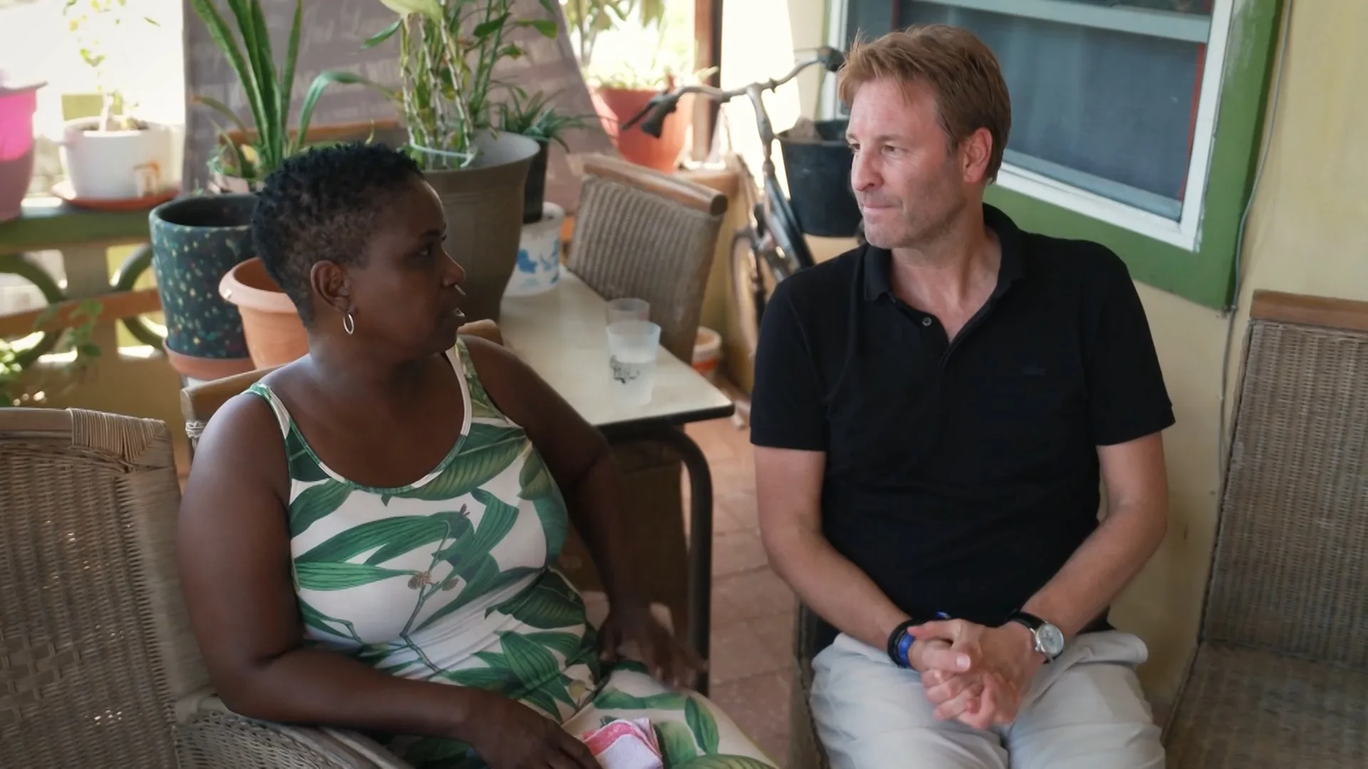 Een emotionele hereniging op Curaçao