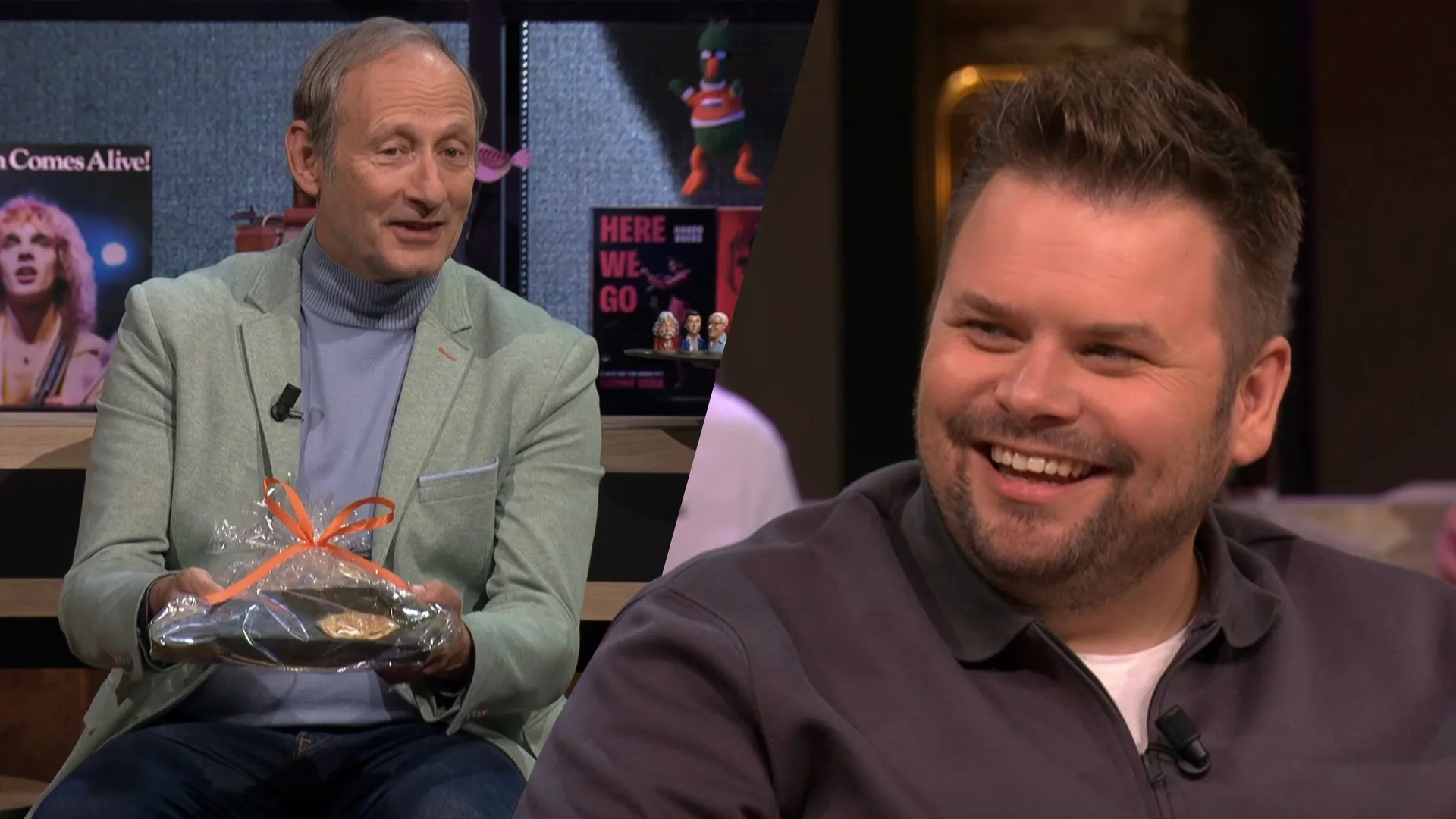 Mart de Kruif heeft eetbare baret voor Thomas van Groningen: 'Hij heeft de weddenschap verloren!’