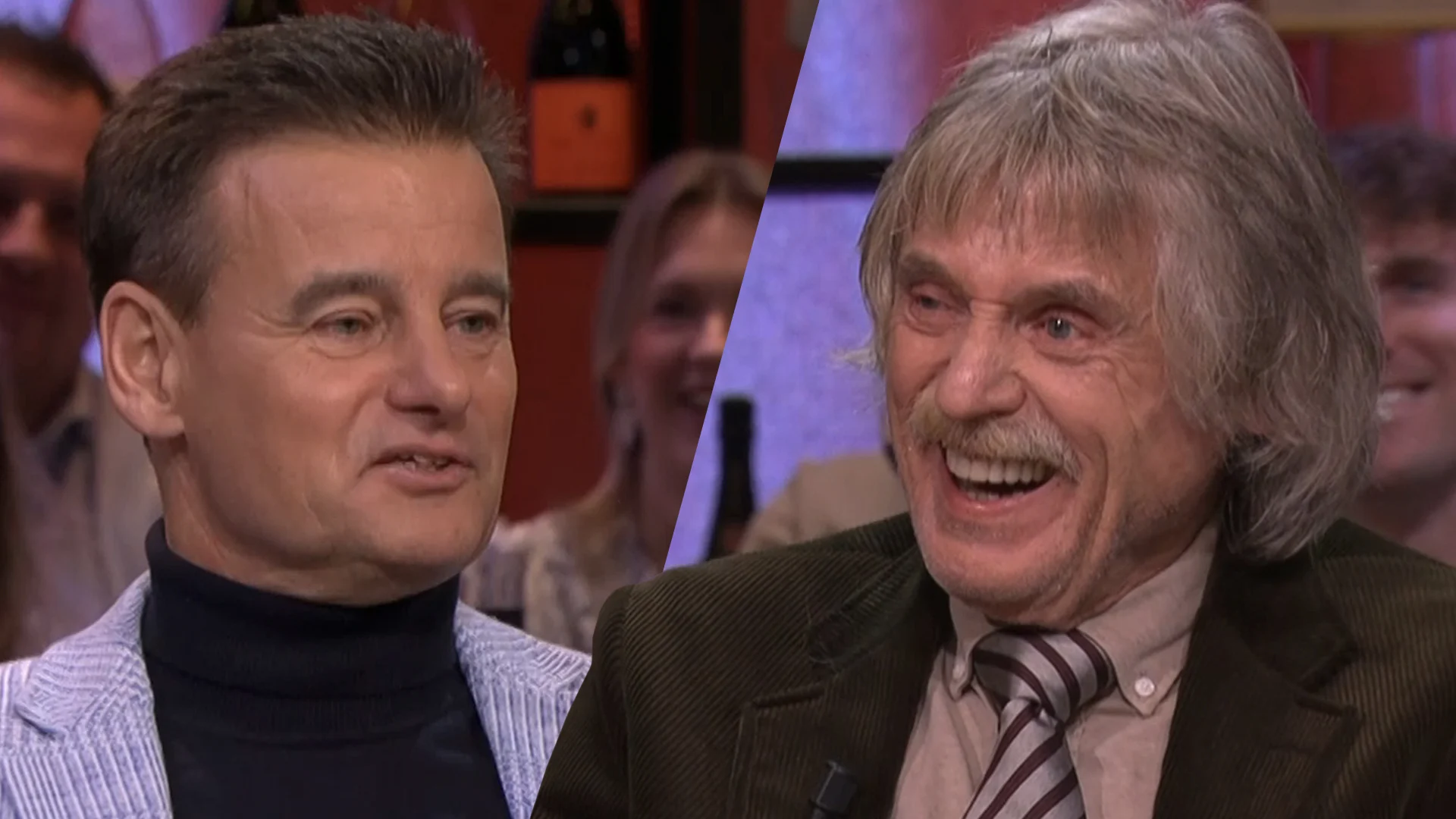 Wilfred Genee wil ingrijpen tijdens bloedordinair verhaal Johan Derksen: ‘Waar blijft de Sint?!’