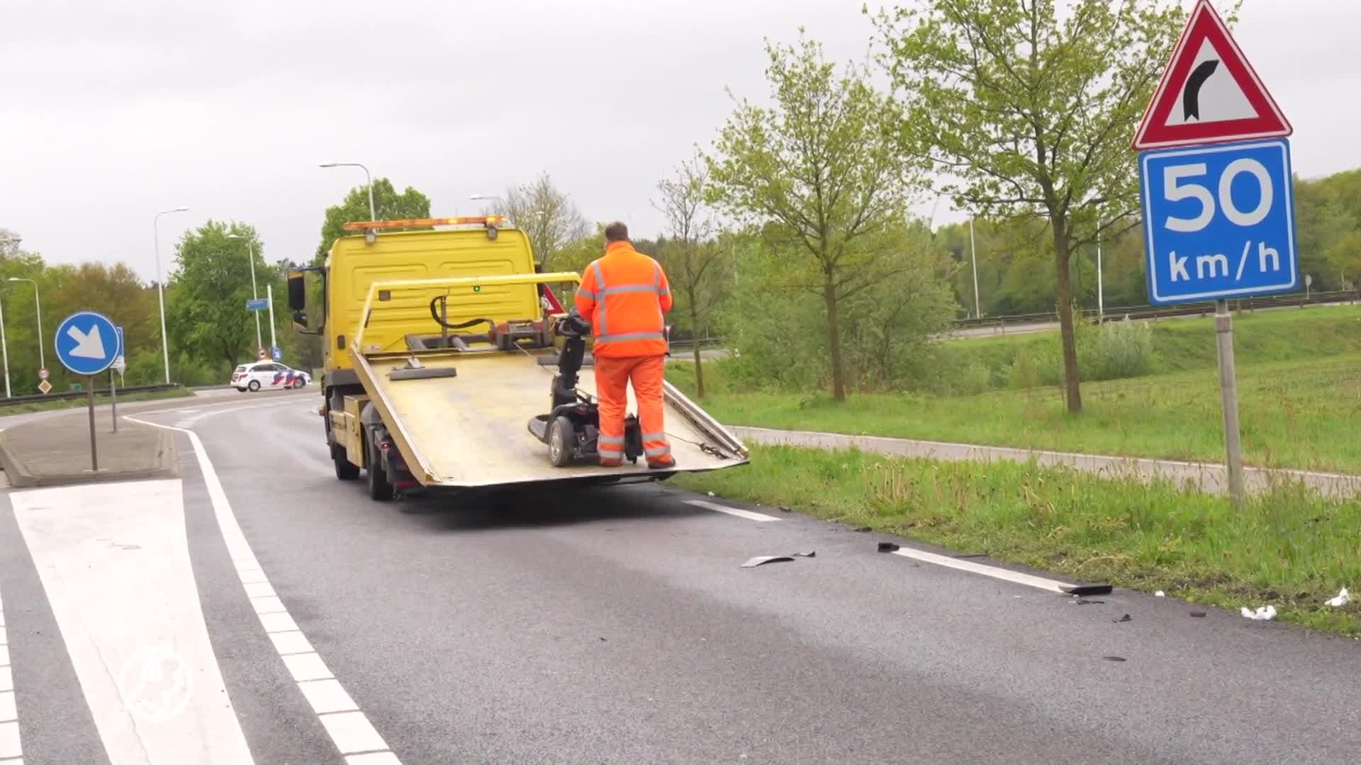 Bestuurder scootmobiel naar ziekenhuis na ongeval Lieshout