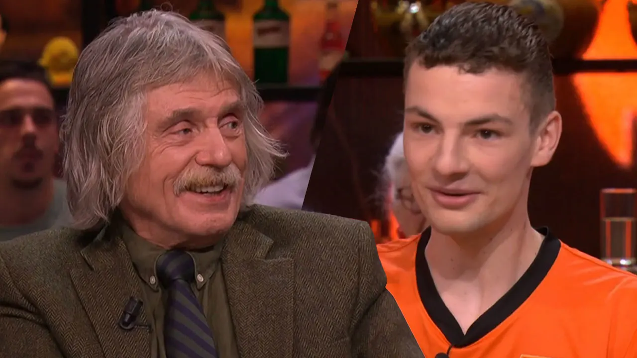 Vandaag Inside Oranje Quiz-deelnemer kruipt in de huid van Johan: 'Weg met die haarband van Depay!'