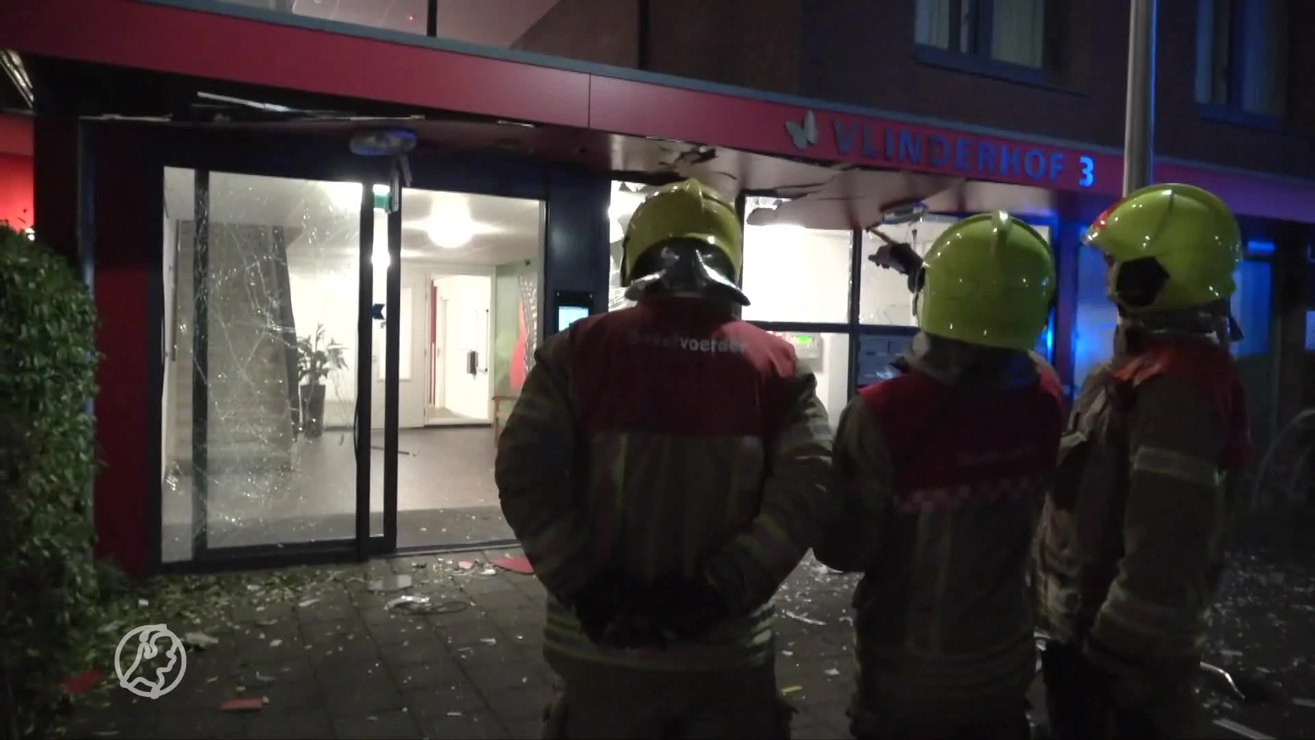 Veel schade na explosie in portiekflat in Briele