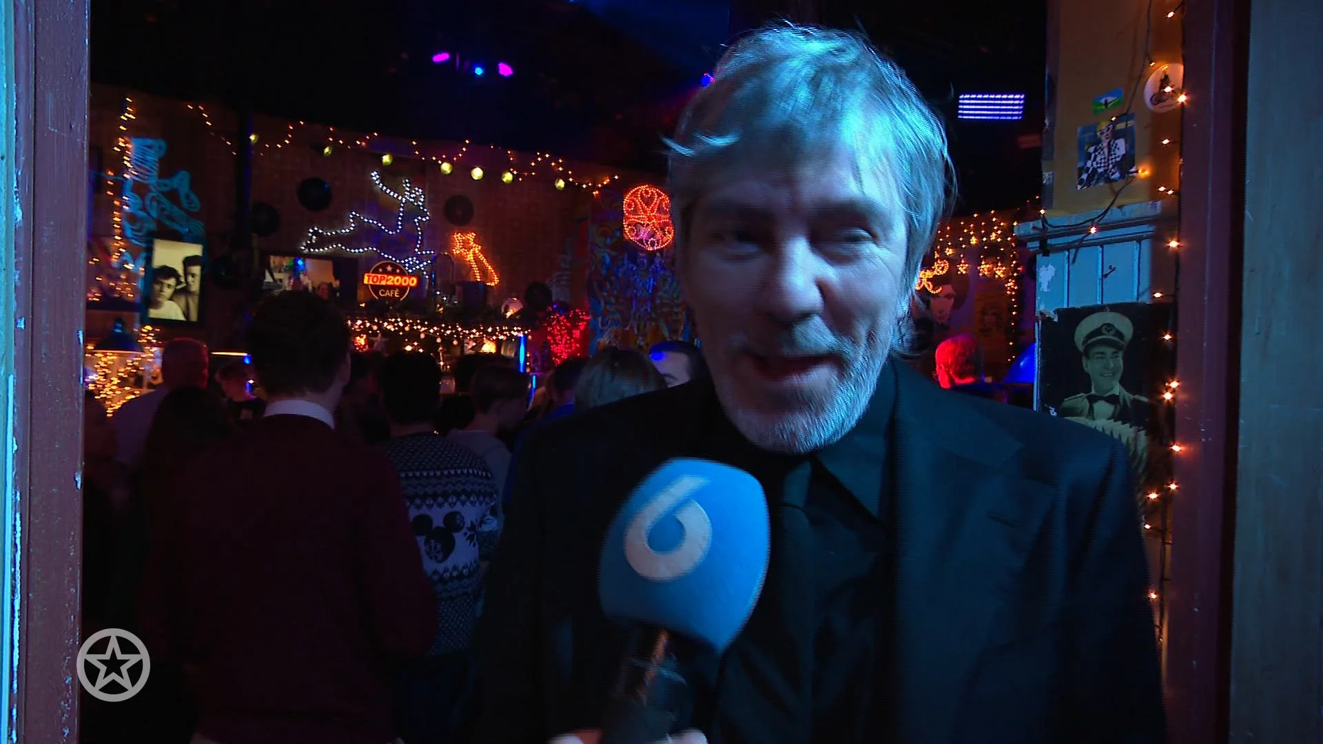 Ruud de Wild is met kerst altijd aan het werk