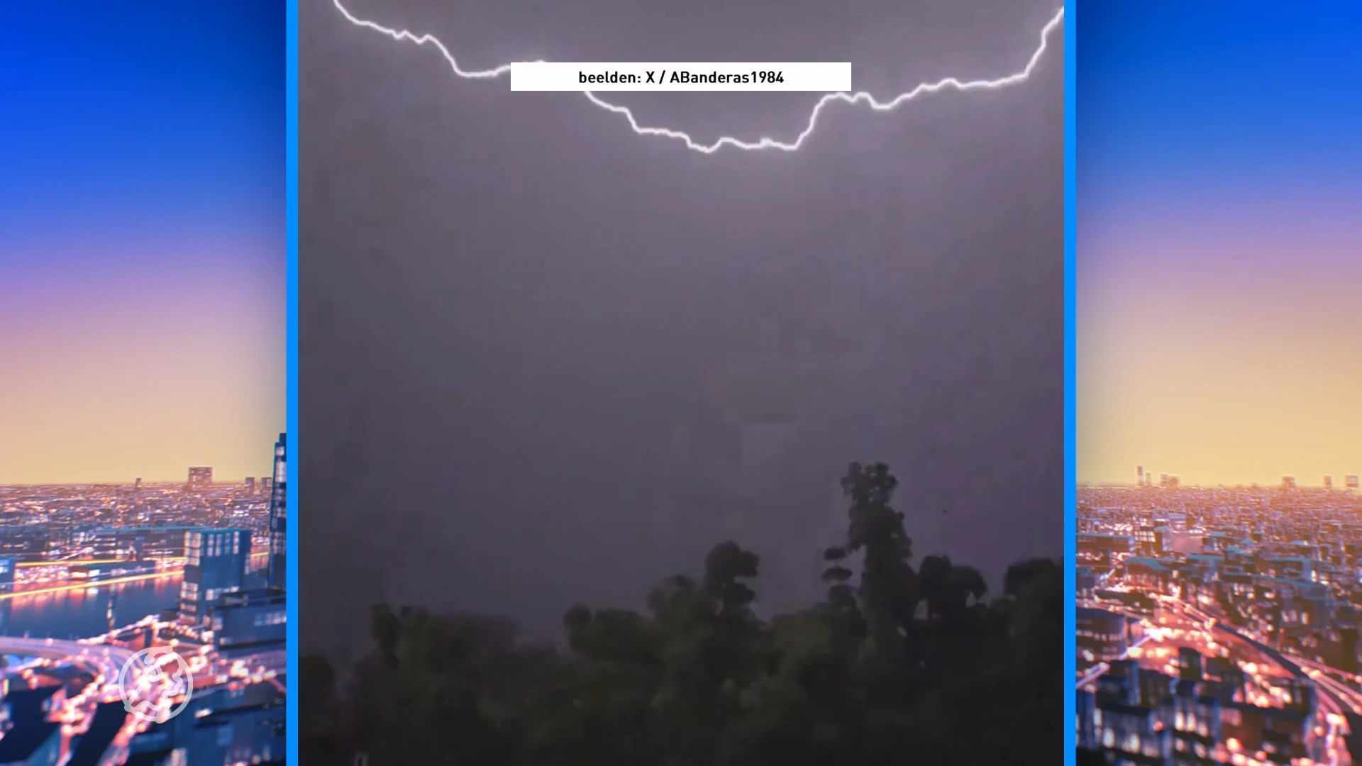 Pittige onweersbuien houden Nederland wakker: 'Holy shit'