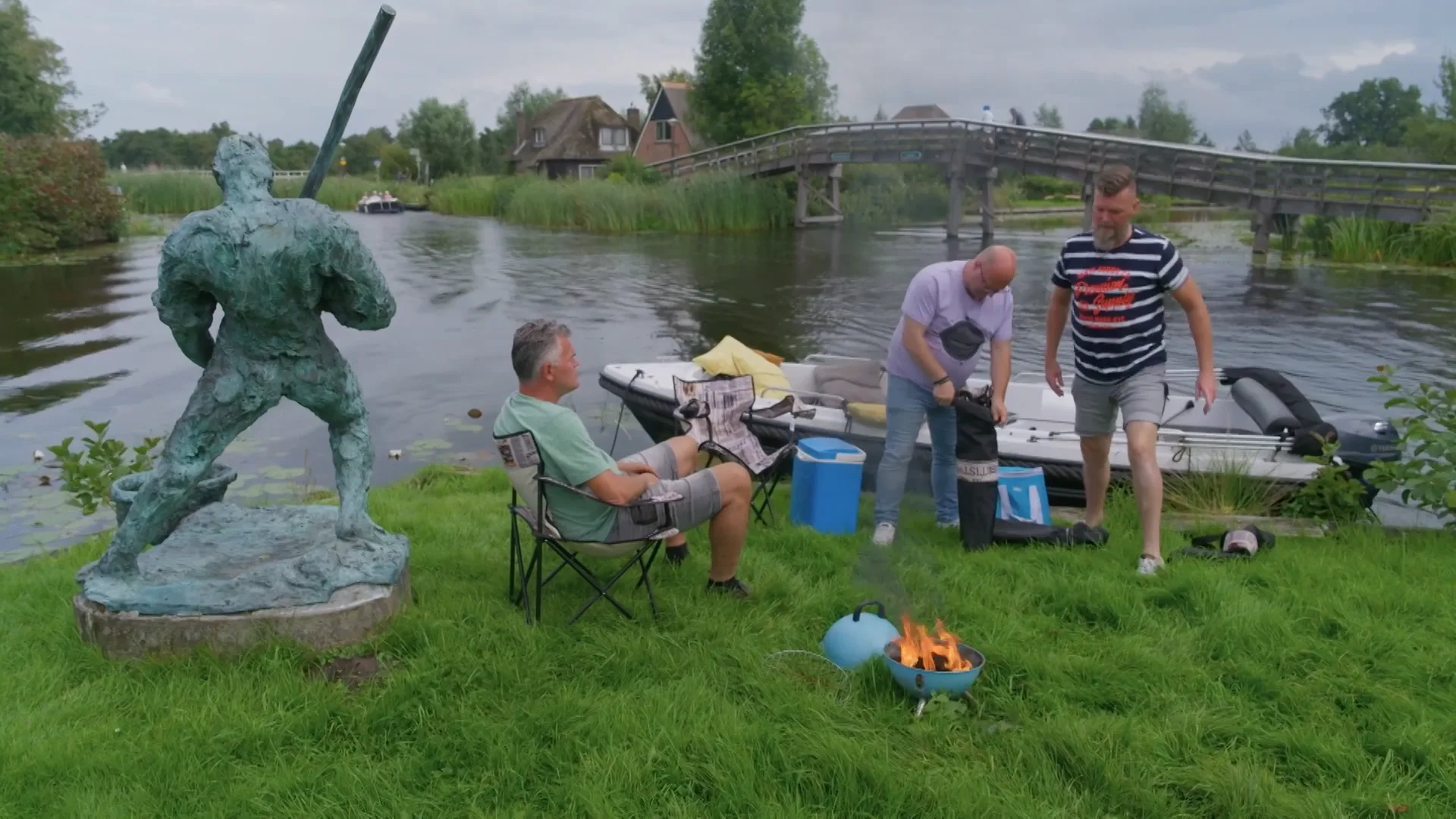 De heren blikken terug op een ingrijpende gebeurtenis