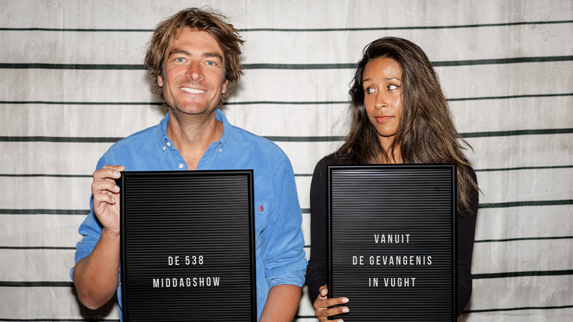 De 538 Middagshow zendt uit vanuit de strengst bewaakte gevangenis van Nederland: PI Vught