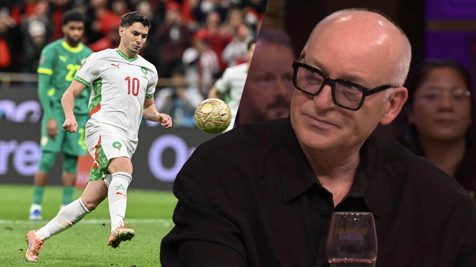 René van der Gijp verklaart gemiste penalty van Marokko in slotminuut Africa Cup-finale