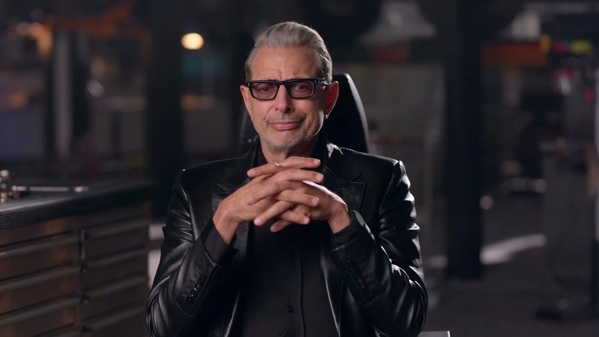Jeff Goldblum over Jurassic World: Dominion