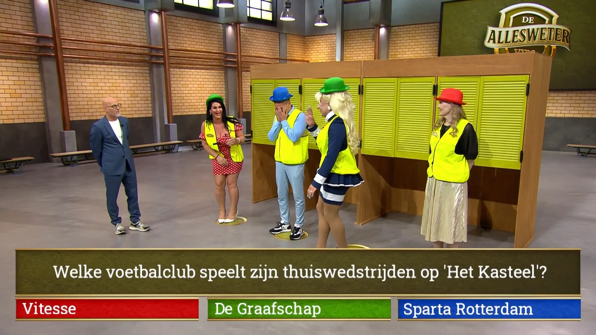 Welk hoedje is het juiste antwoord?