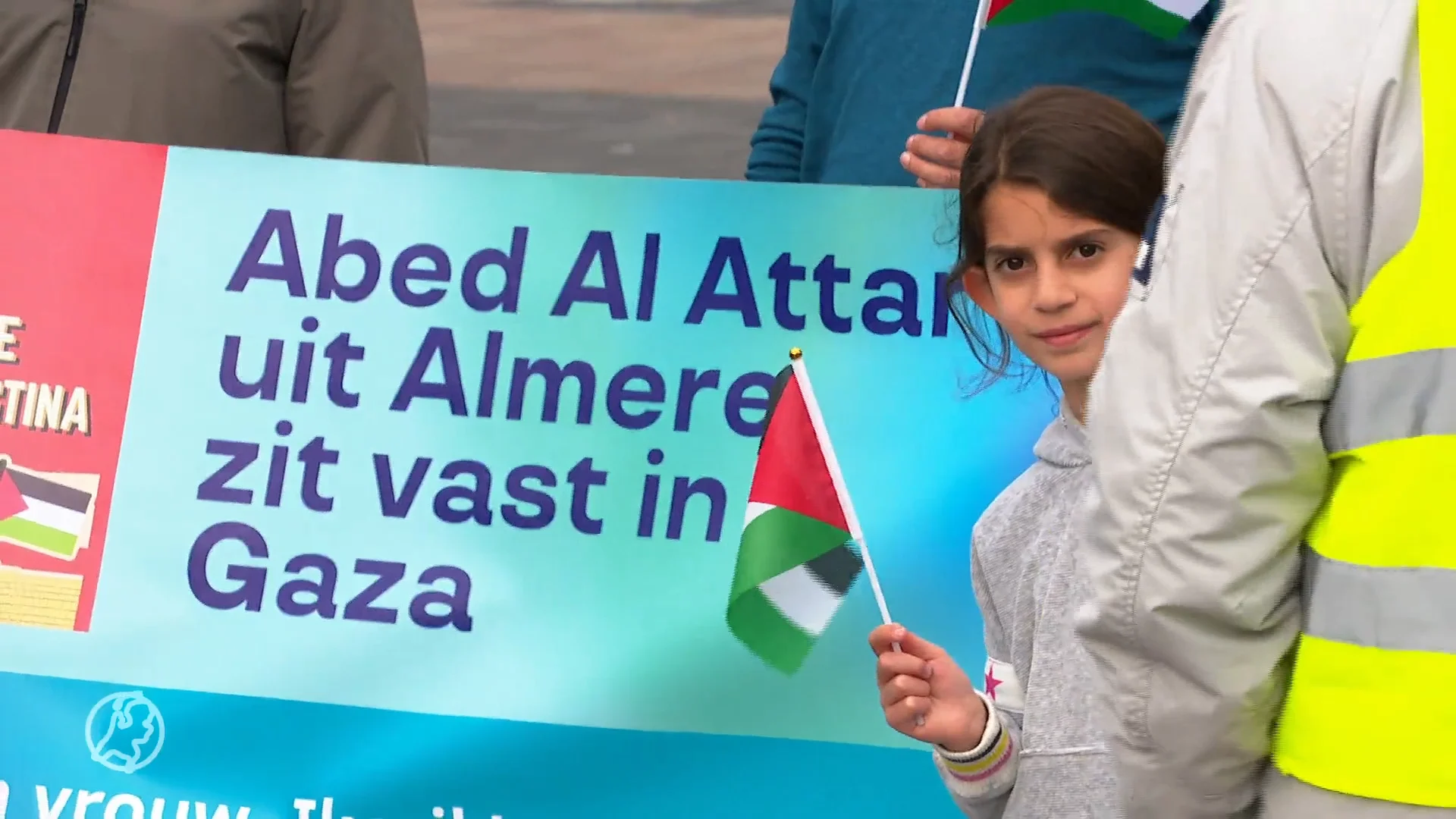 Na 8 maanden zit Almeerder Abed nog steeds vast in Gaza
