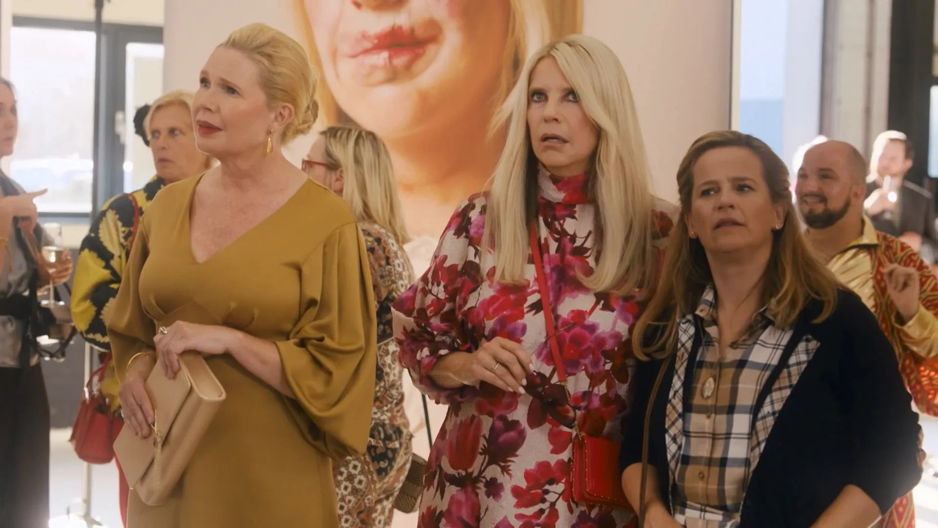 Grote schrik tijdens de tetoonstelling van Anouk