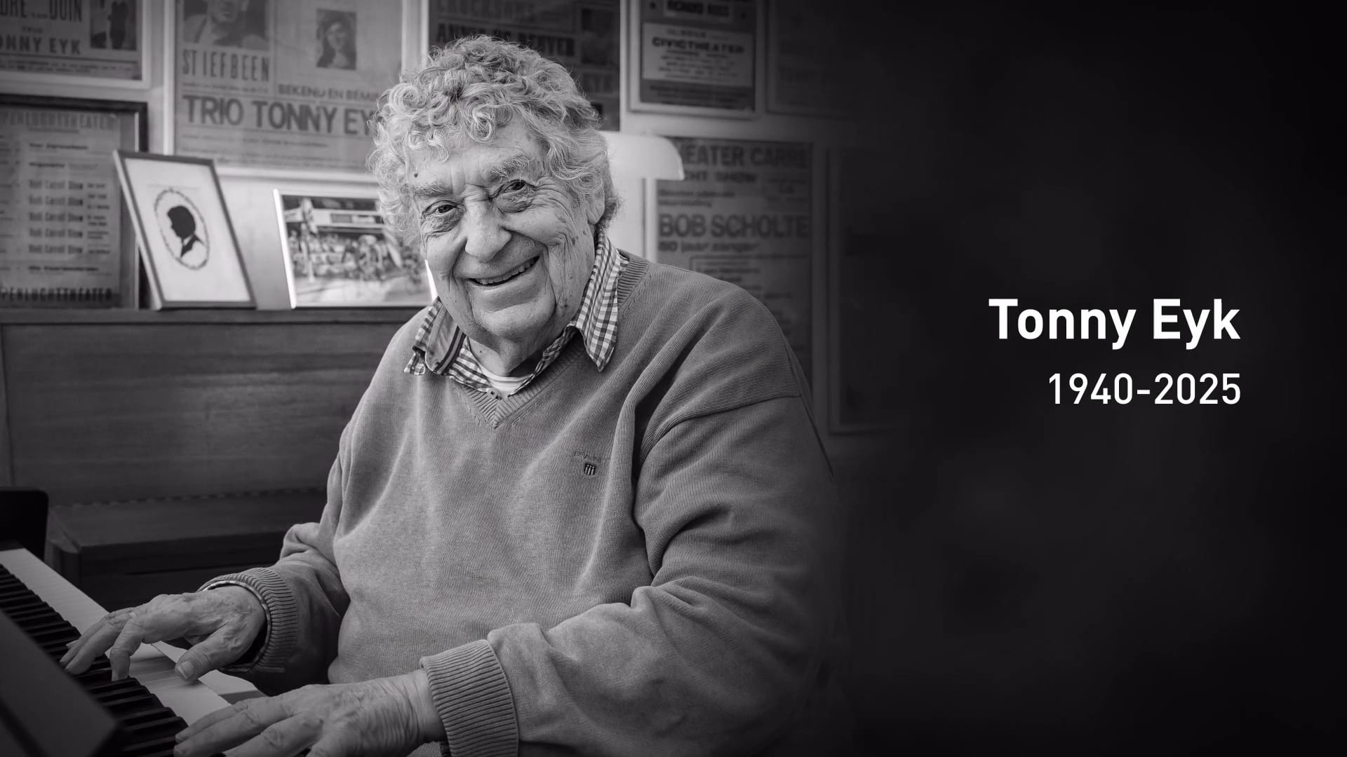 Muzieklegende Tonny Eyk (85) overleden