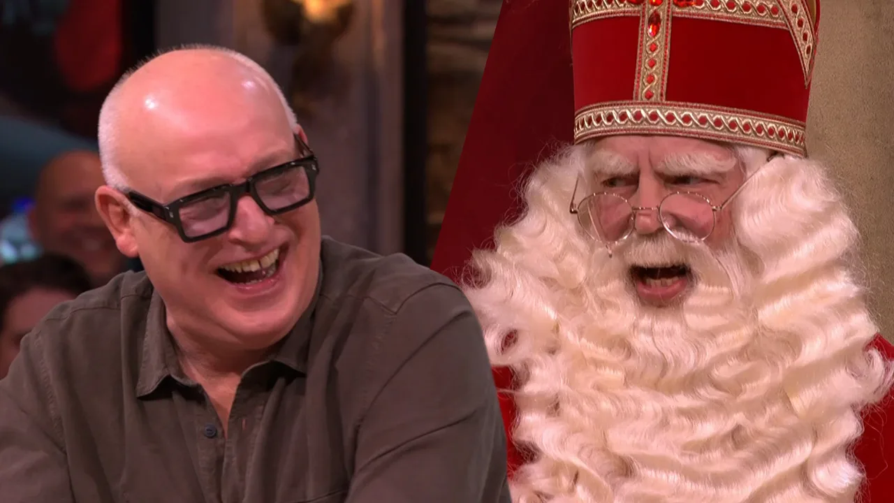 Sinterklaas terug bij Vandaag Inside: Stripper voor Merel Ek, Omtzigt-pyama voor Johan