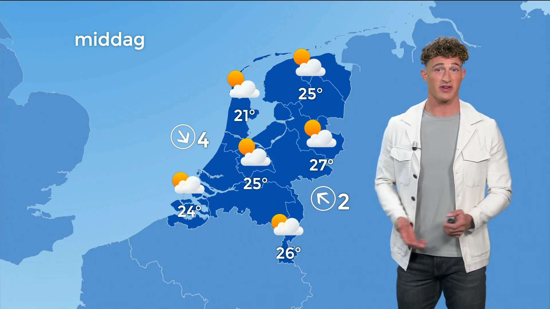 Weerbericht zaterdag 29 juni: een prachtige zomerdag!
