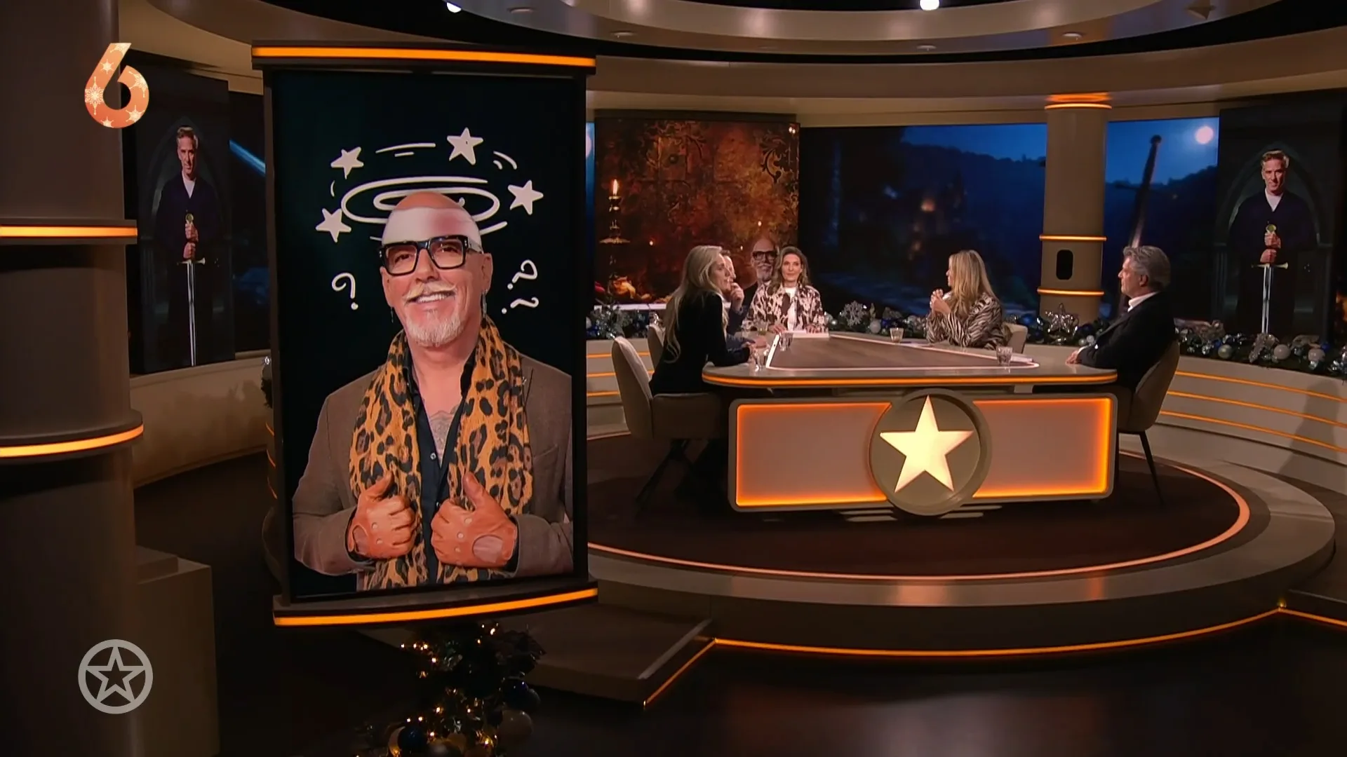 Maik de Boer had een ongelukje op de set bij Het Zwaard van Damocles