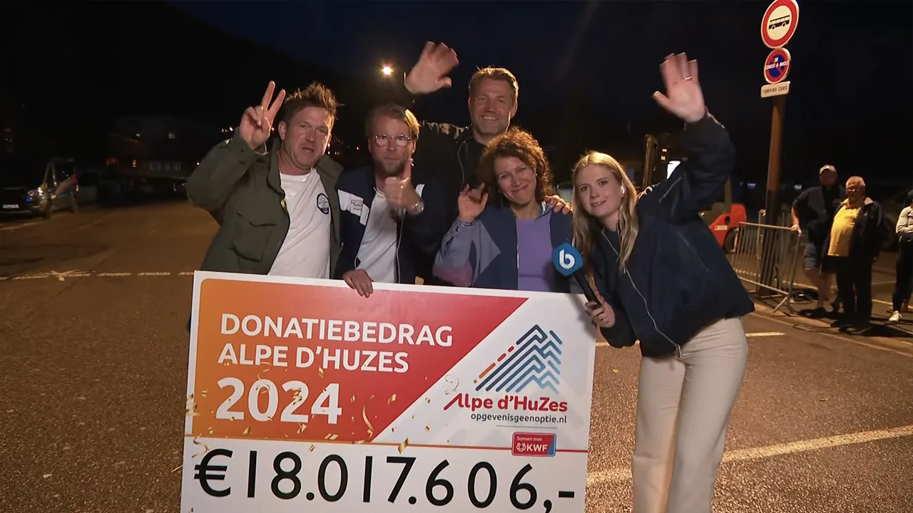 Noa Vahle onthult in De Oranjezomer recordbedrag Alpe d'HuZes: 'Ruim 18 miljoen euro!'