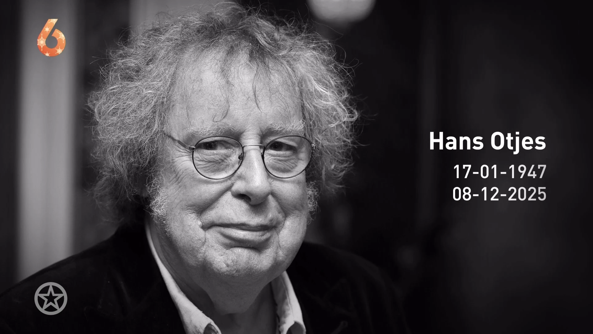 Acteur en komiek Hans Otjes overleden