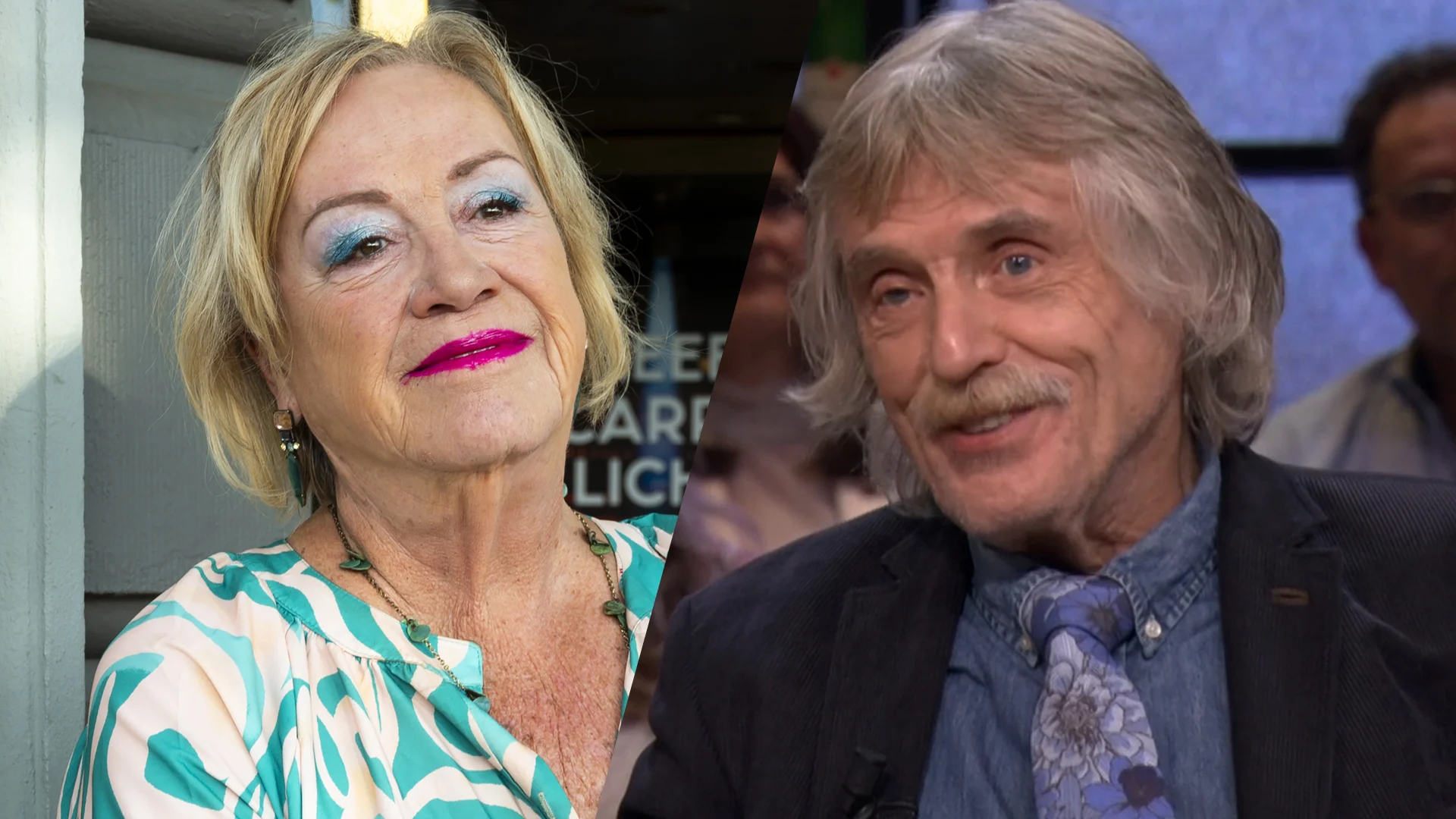 Johan Derksen staat stil bij overlijden Viola Holt: ‘Ik heb zo gelachen met haar!'
