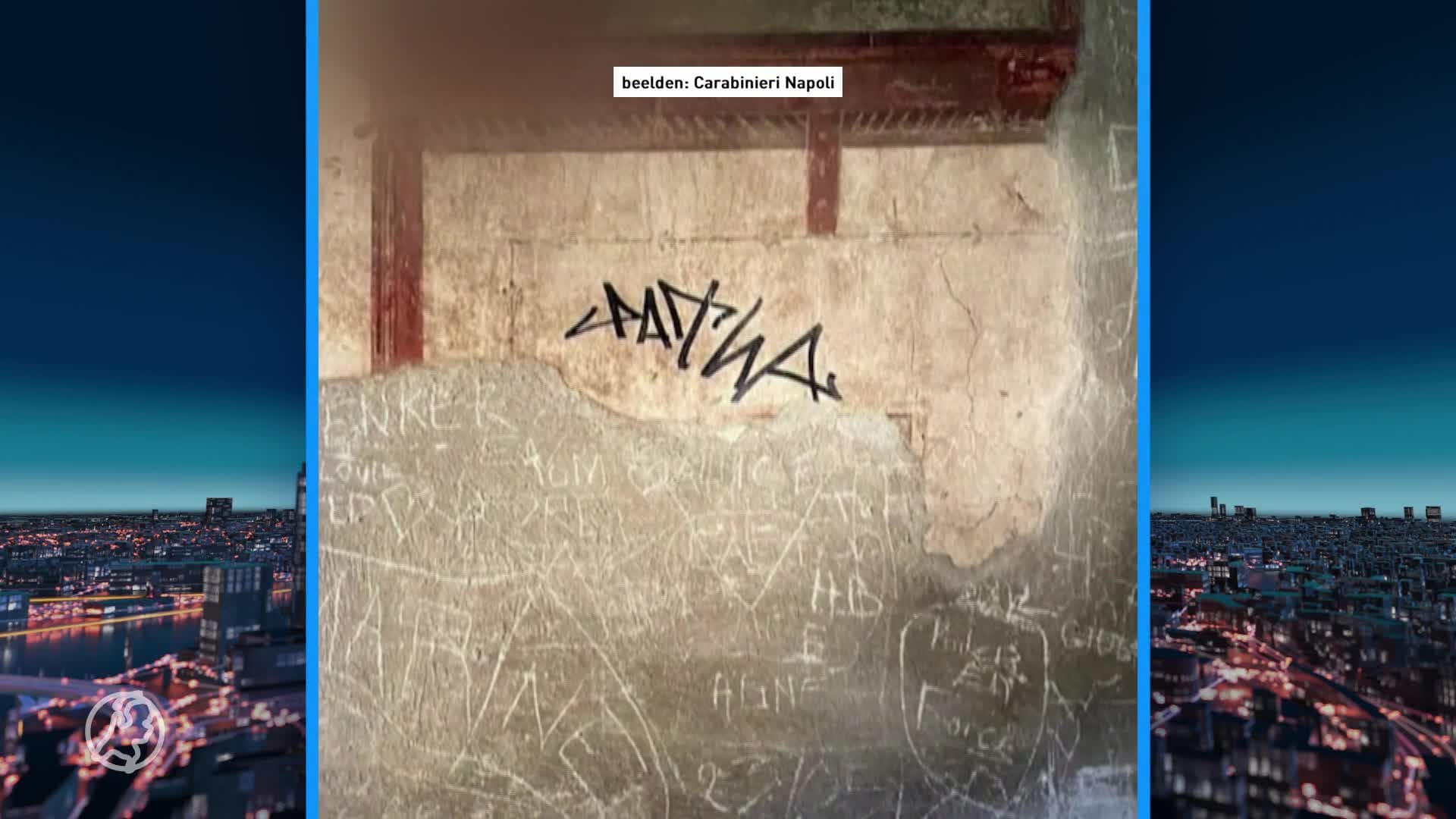 Nederlandse toerist bekladt Romeins erfgoed in Italië