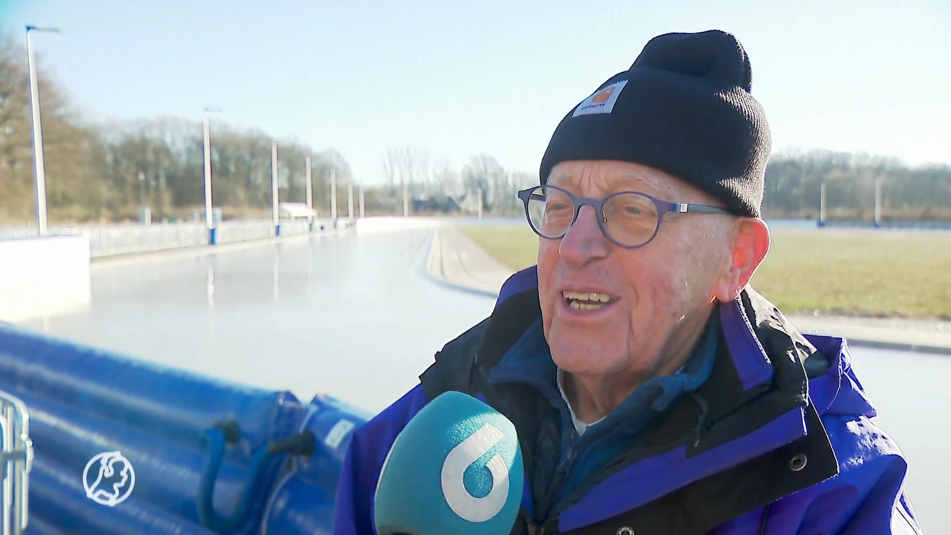 Hier wordt vanavond de eerste marathon op natuurijs geschaatst