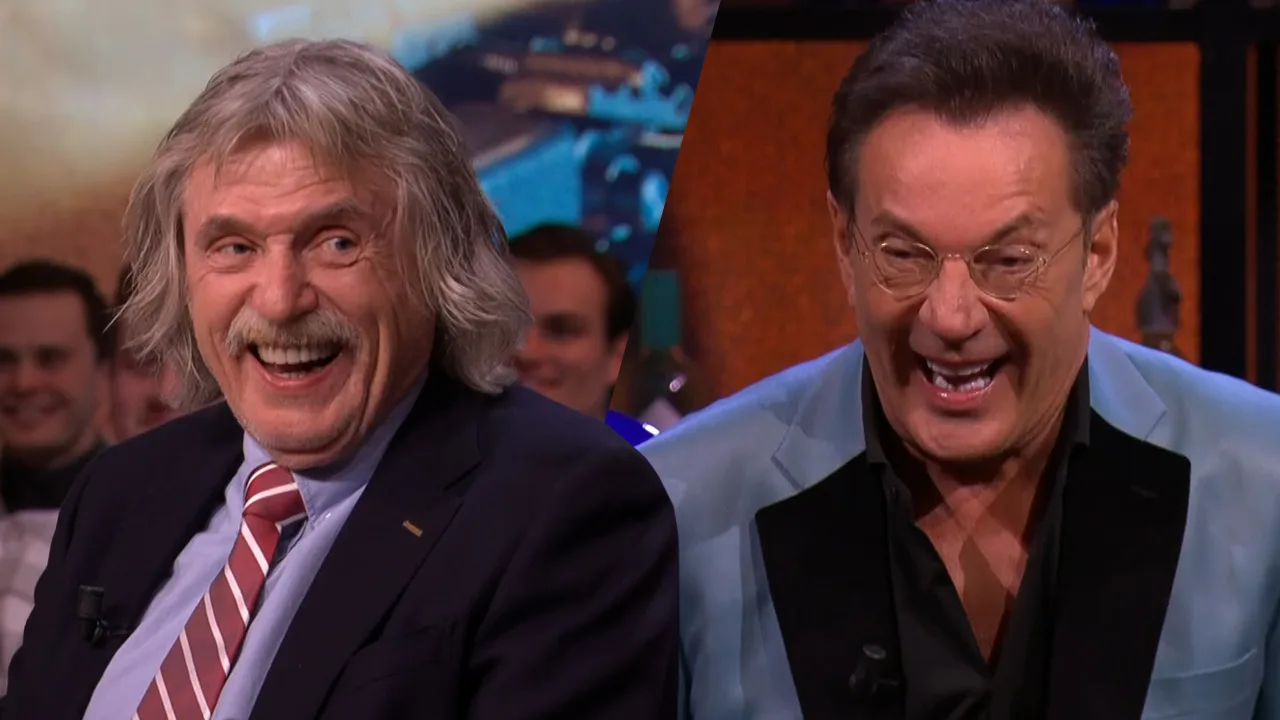 Johan blij met vinylplaat Gerard Joling: ‘Voor op het schijthuis bij ons!’