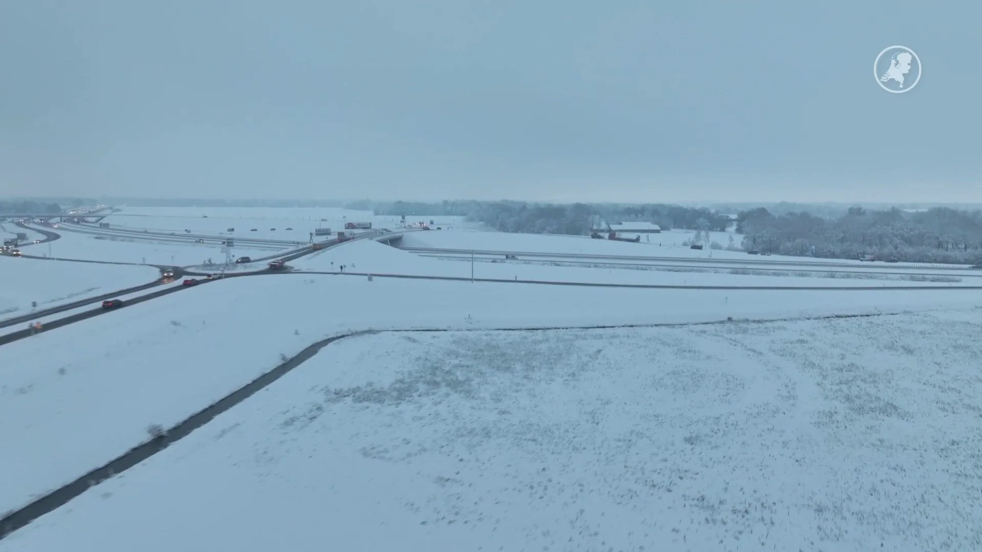 Code oranje van kracht in bijna heel Nederland
