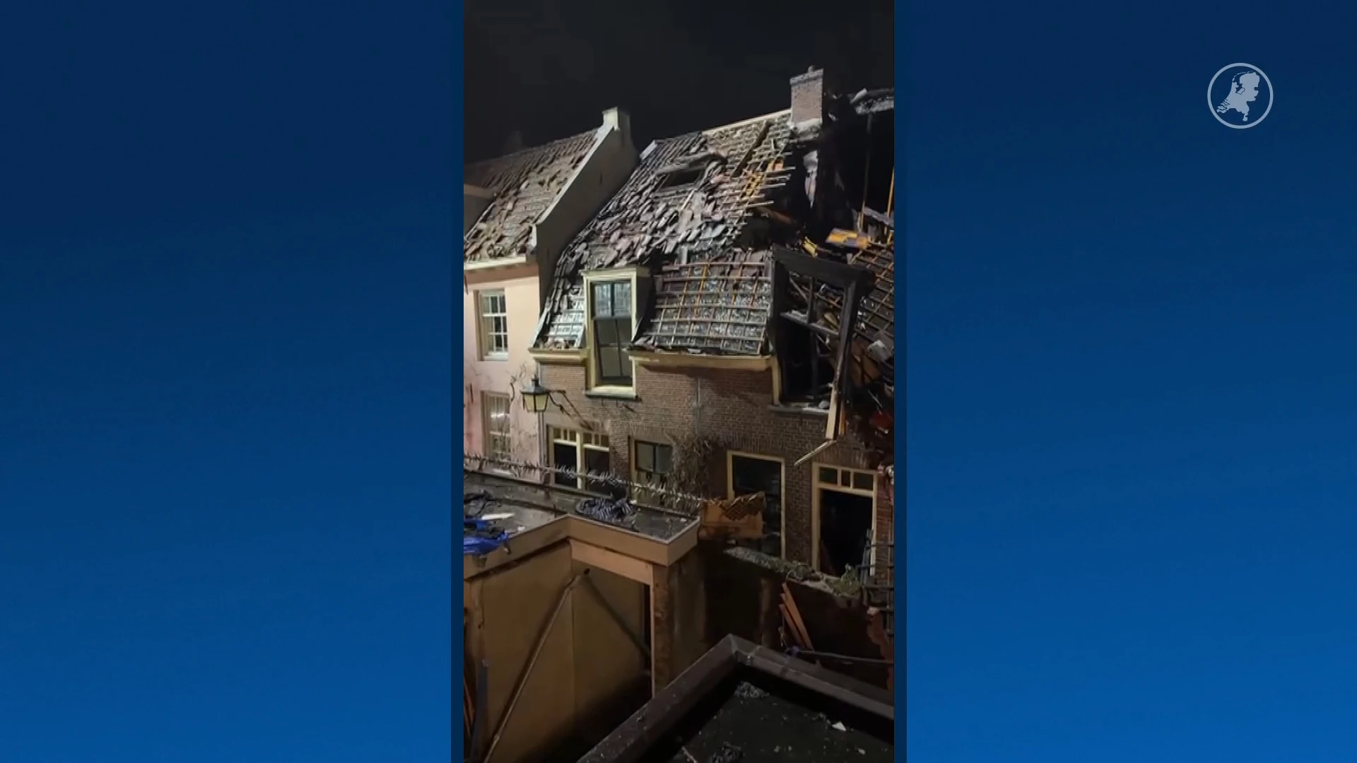 Beelden tonen ravage na explosie Utrecht: panden volledig ingestort