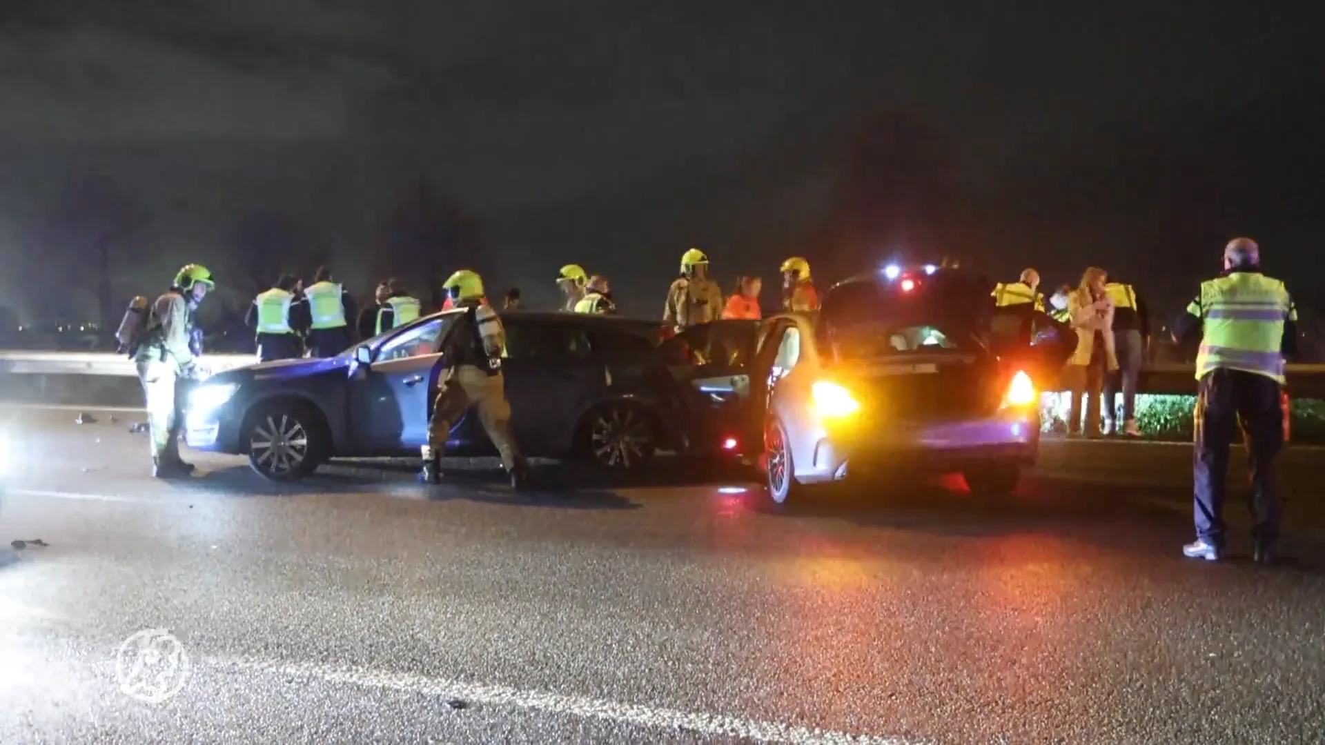 Meerdere gewonden bij aanrijding op de A13