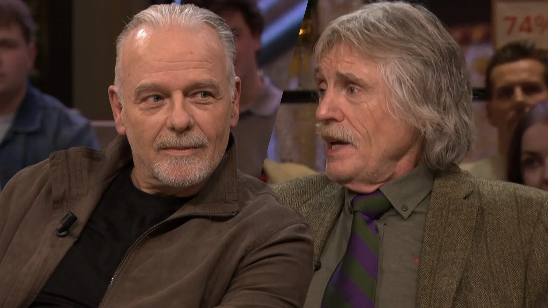 Wierd Duk en Johan Derksen raken het niet eens over Songfestival-besluit AvroTros: ‘Ik ben er tegen!'