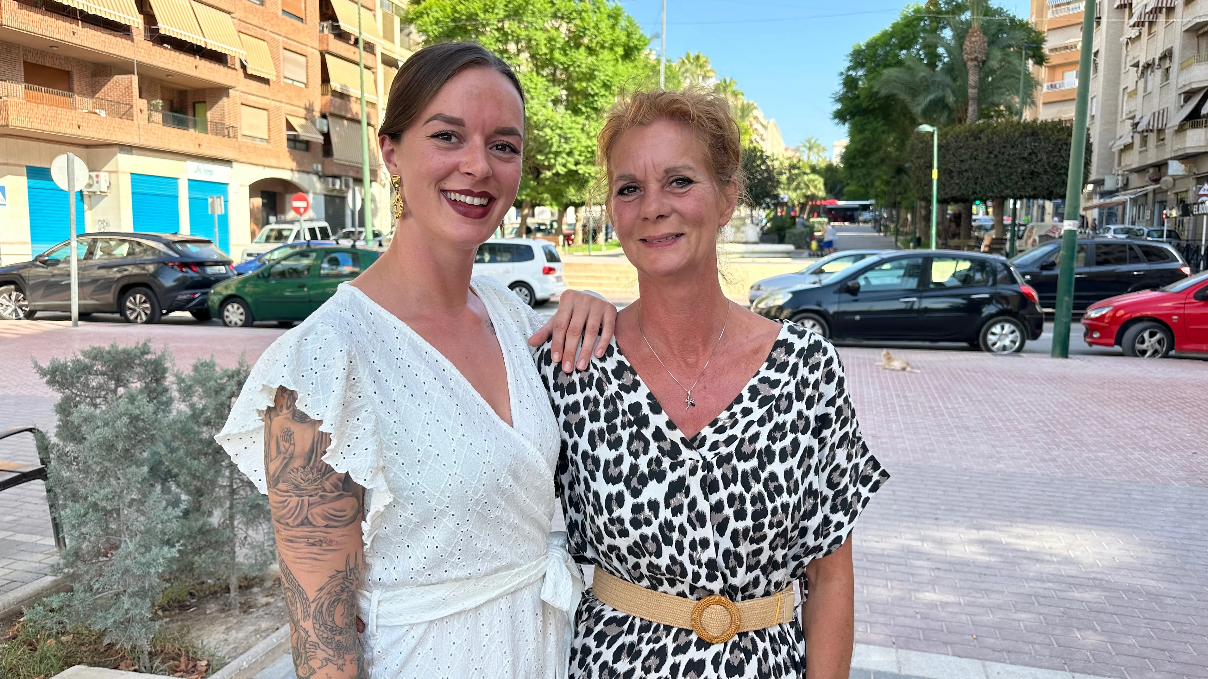 Spanje - Esther en Chantalle