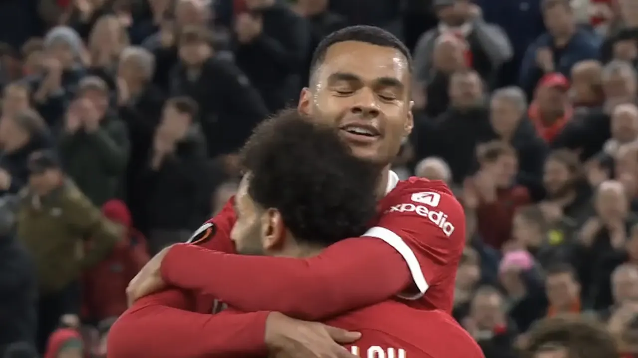 VIDEOGOAL: Liverpool - Sparta Praag 4-0 (Gakpo)