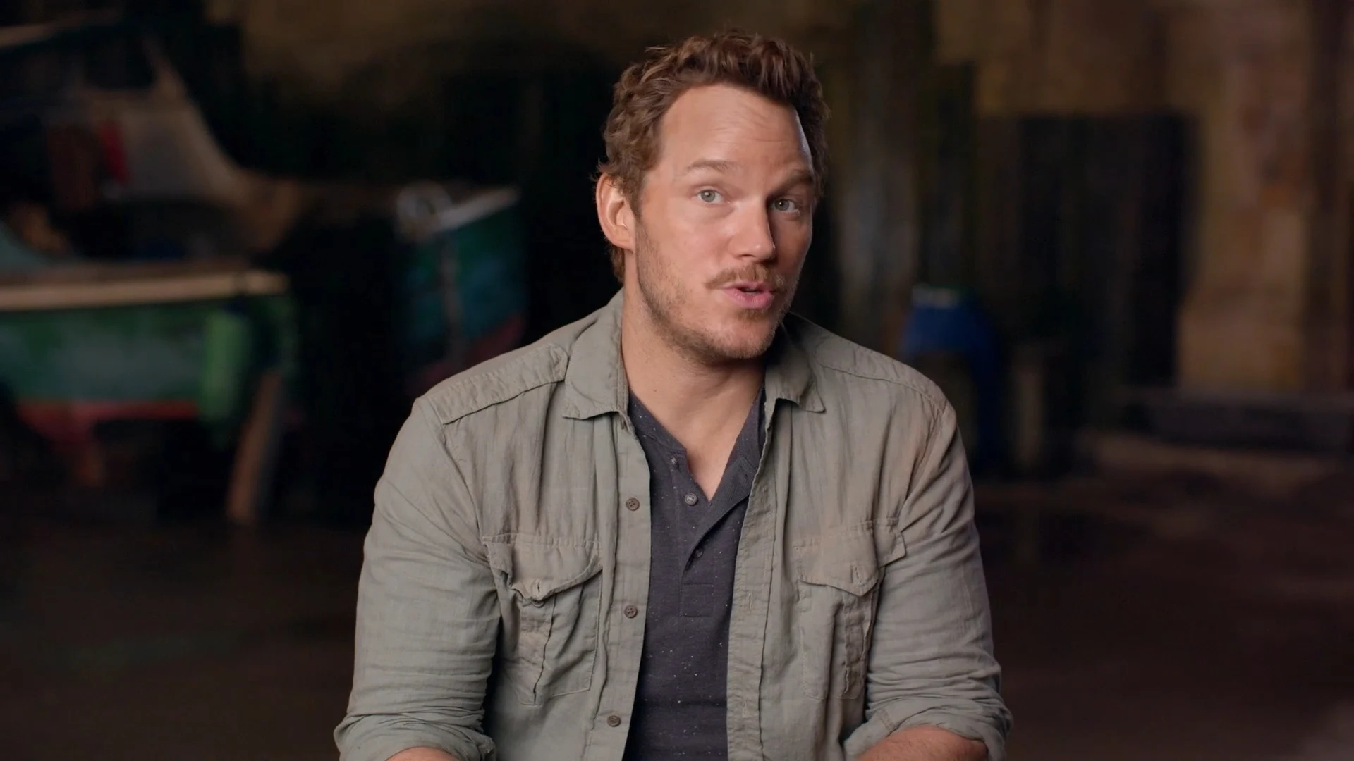 Chris Pratt over Jurassic World: Dominion